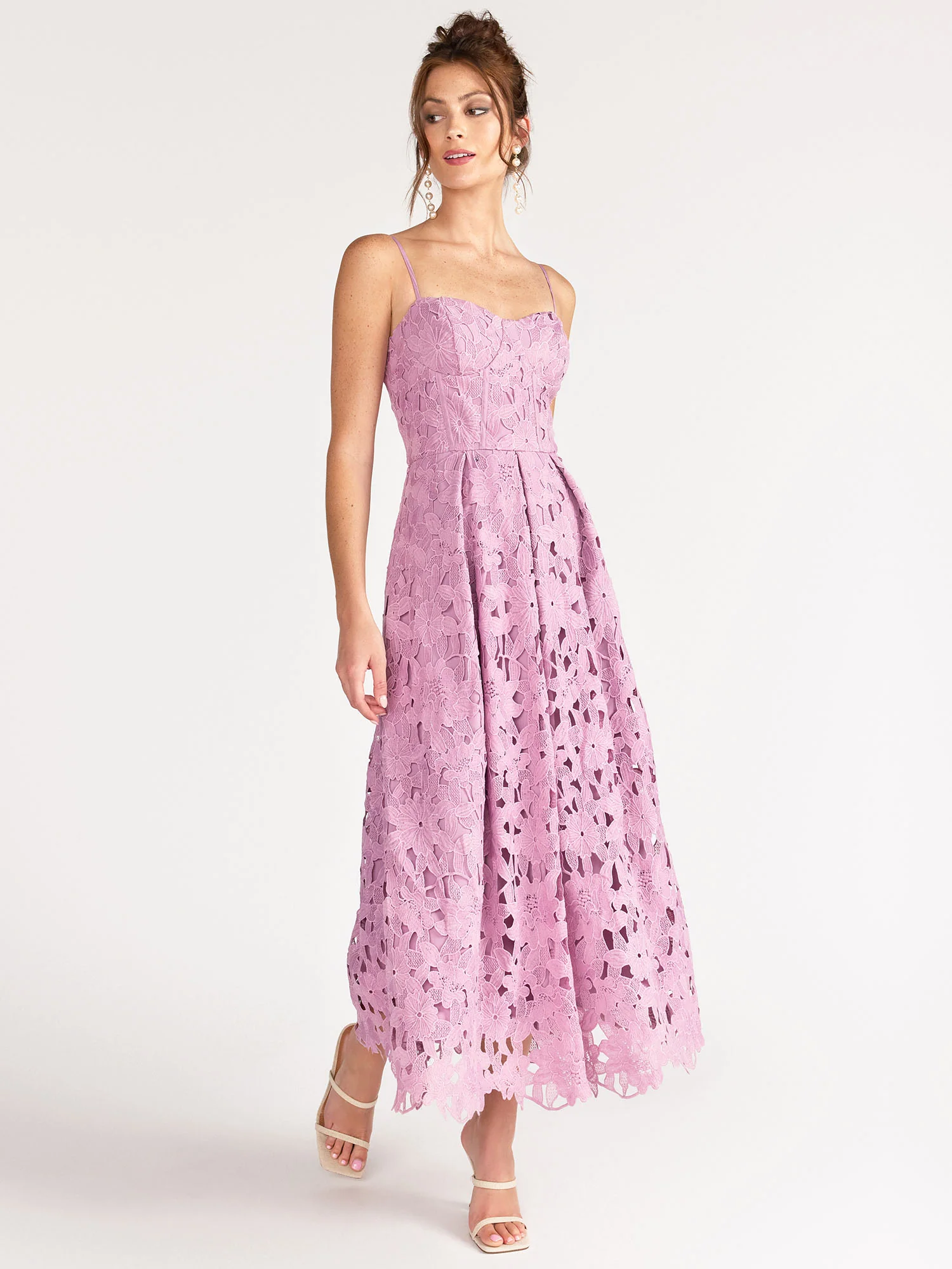 Just Me Crochet Lace Corset Dress - Brands We Love - Image 3