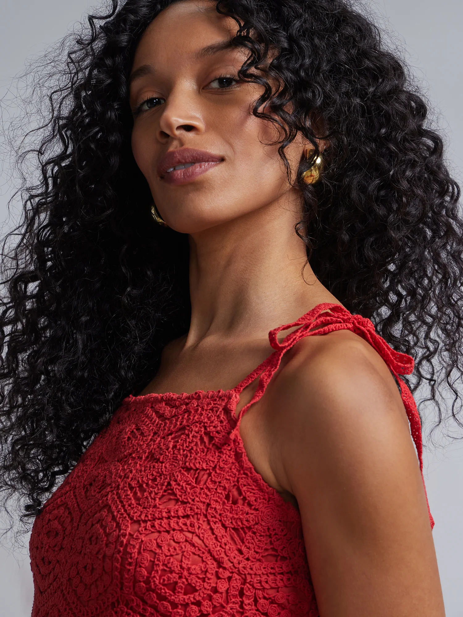 Crochet-Lace Sleeveless Top - Image 4