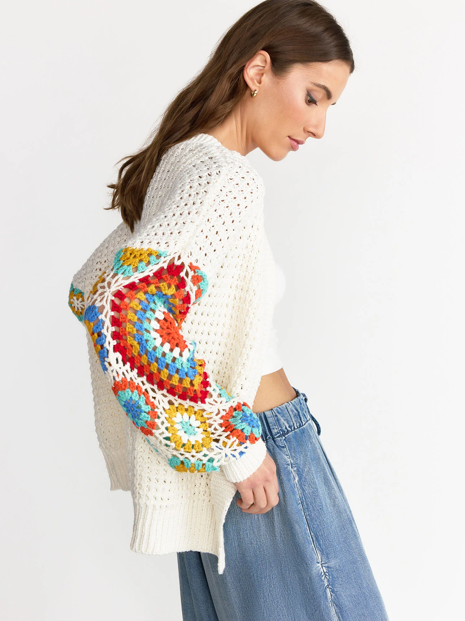 Dreamers Crochet Square Cardigan - Brands We Love - Image 7