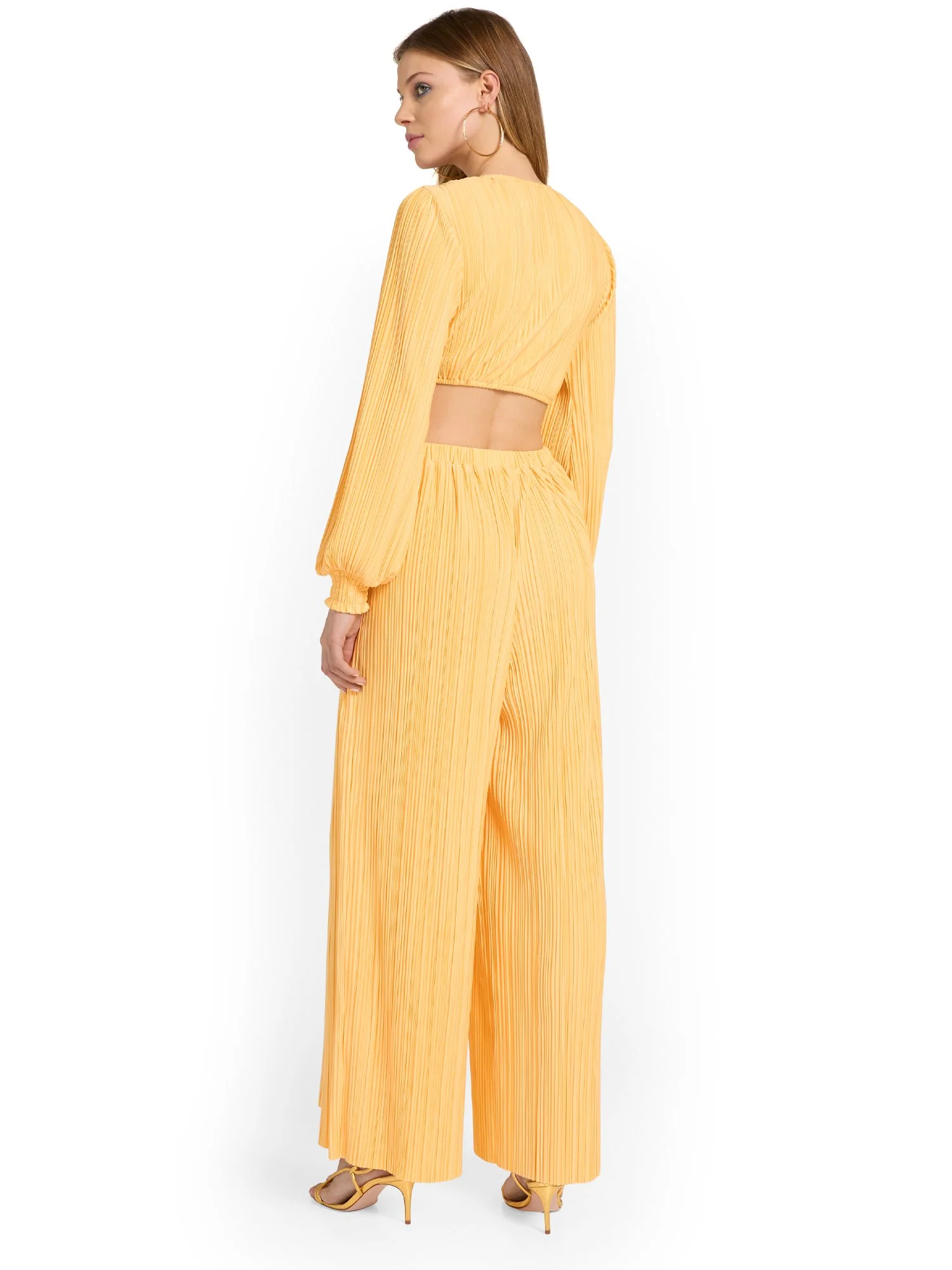 4Sienna Cropped V-Neck Wrap Top - Brands We Love - Image 3