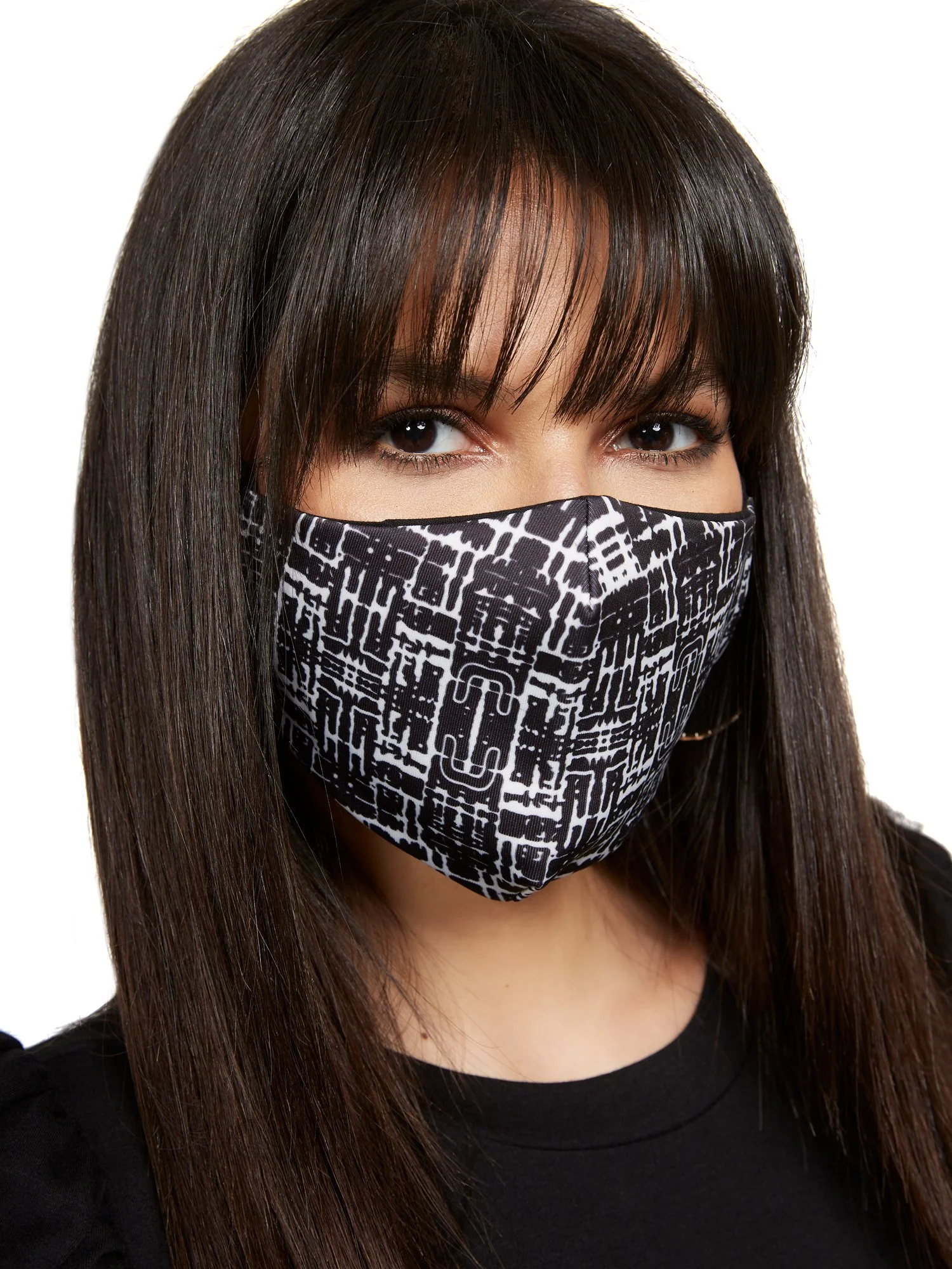 Crosshatch Face Mask