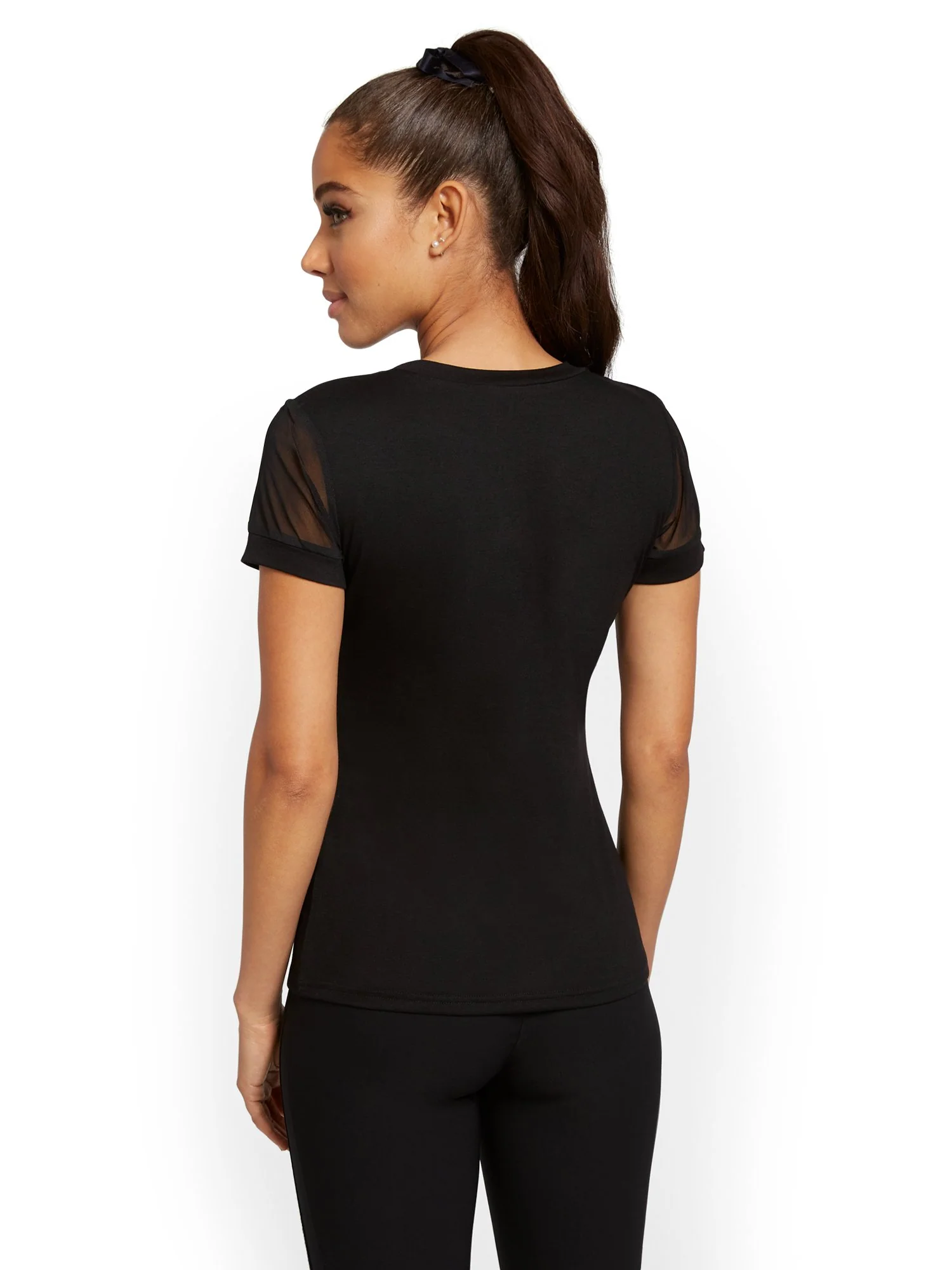 Cut-Out Neck Top - Image 3