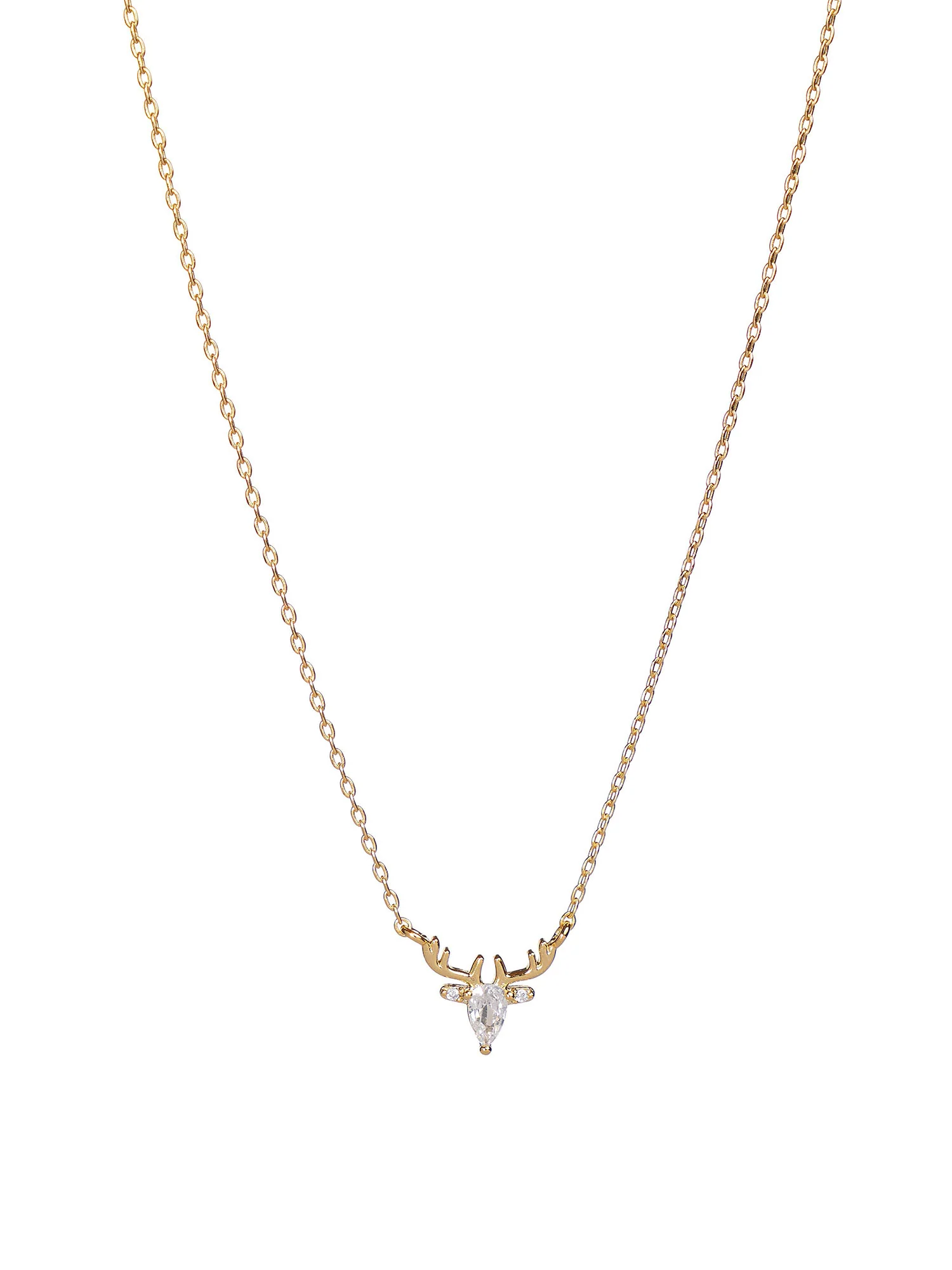 LA Radiant CZ Reindeer Pendant Necklace - Brands We Love