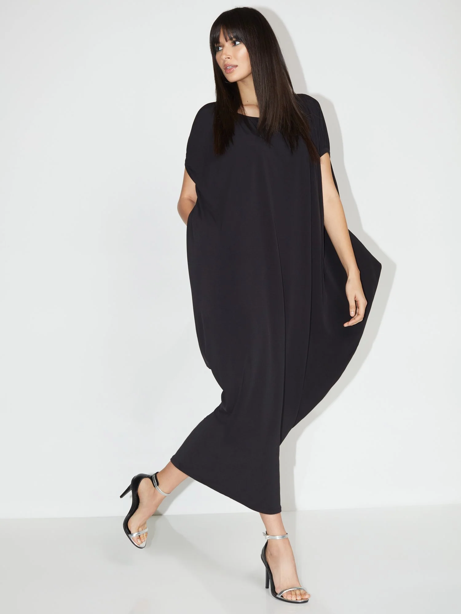 Dolman Knit Maxi Dress - NY&C Style System - Image 2