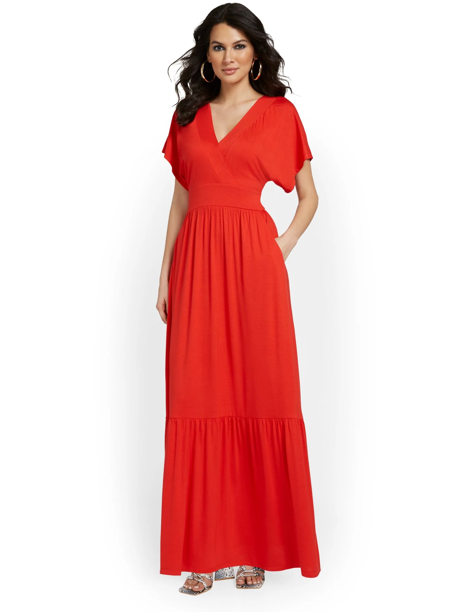Dolman Maxi Dress - Image 6