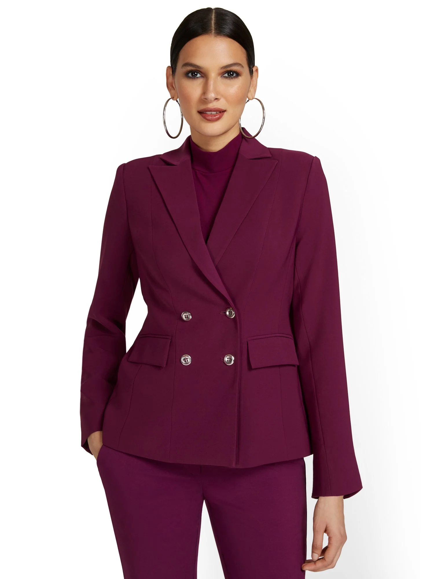 Double-Breasted Jacket - Premium Stretch - Image 11
