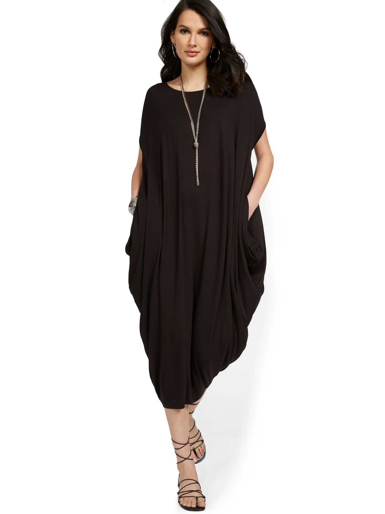Drapey Caftan Maxi Dress - Image 2