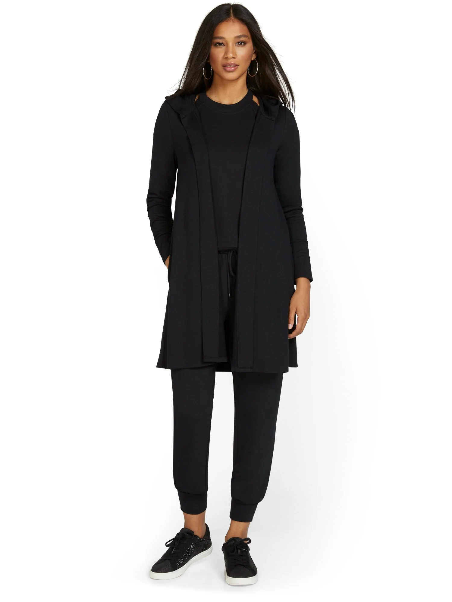 Dreamy French Terry Hooded Cardigan