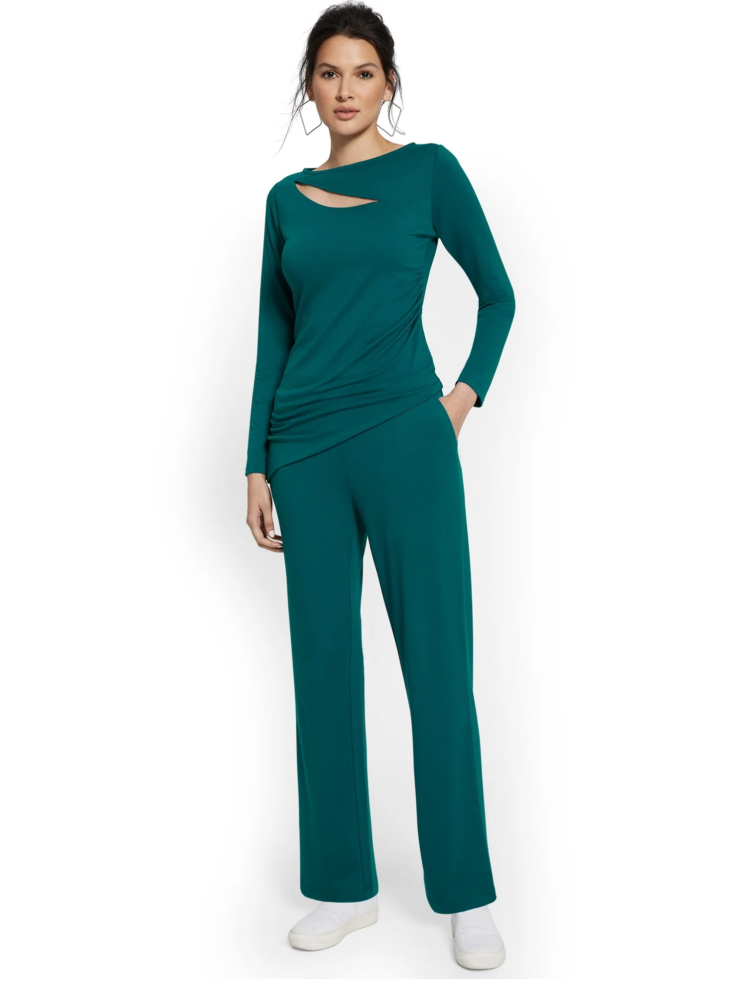 Dreamy French Terry Straight-Leg Pant - Image 6