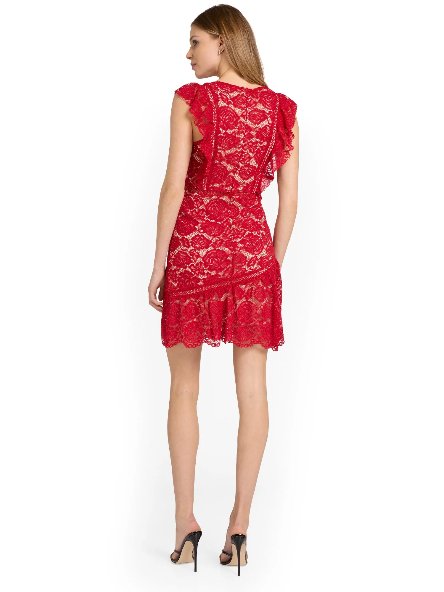 Lena Drop-Waist Lace Dress - Brands We Love - Image 3