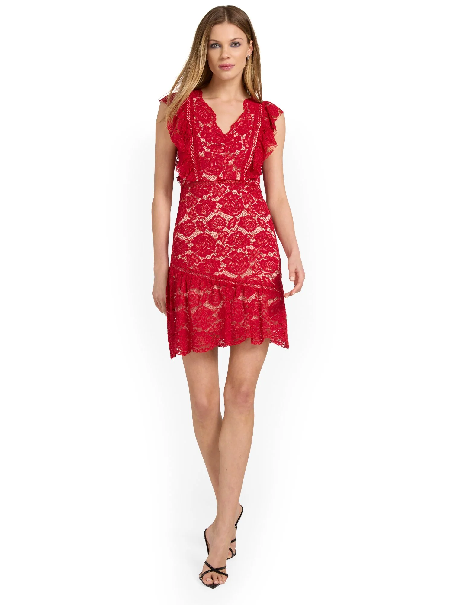 Lena Drop-Waist Lace Dress - Brands We Love - Image 4