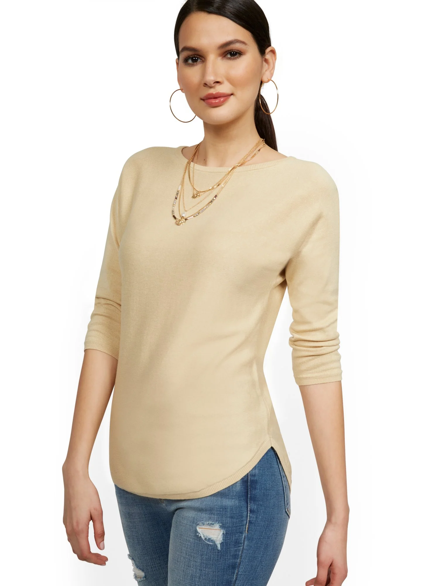 Easy Dolman Tunic Sweater - Image 6