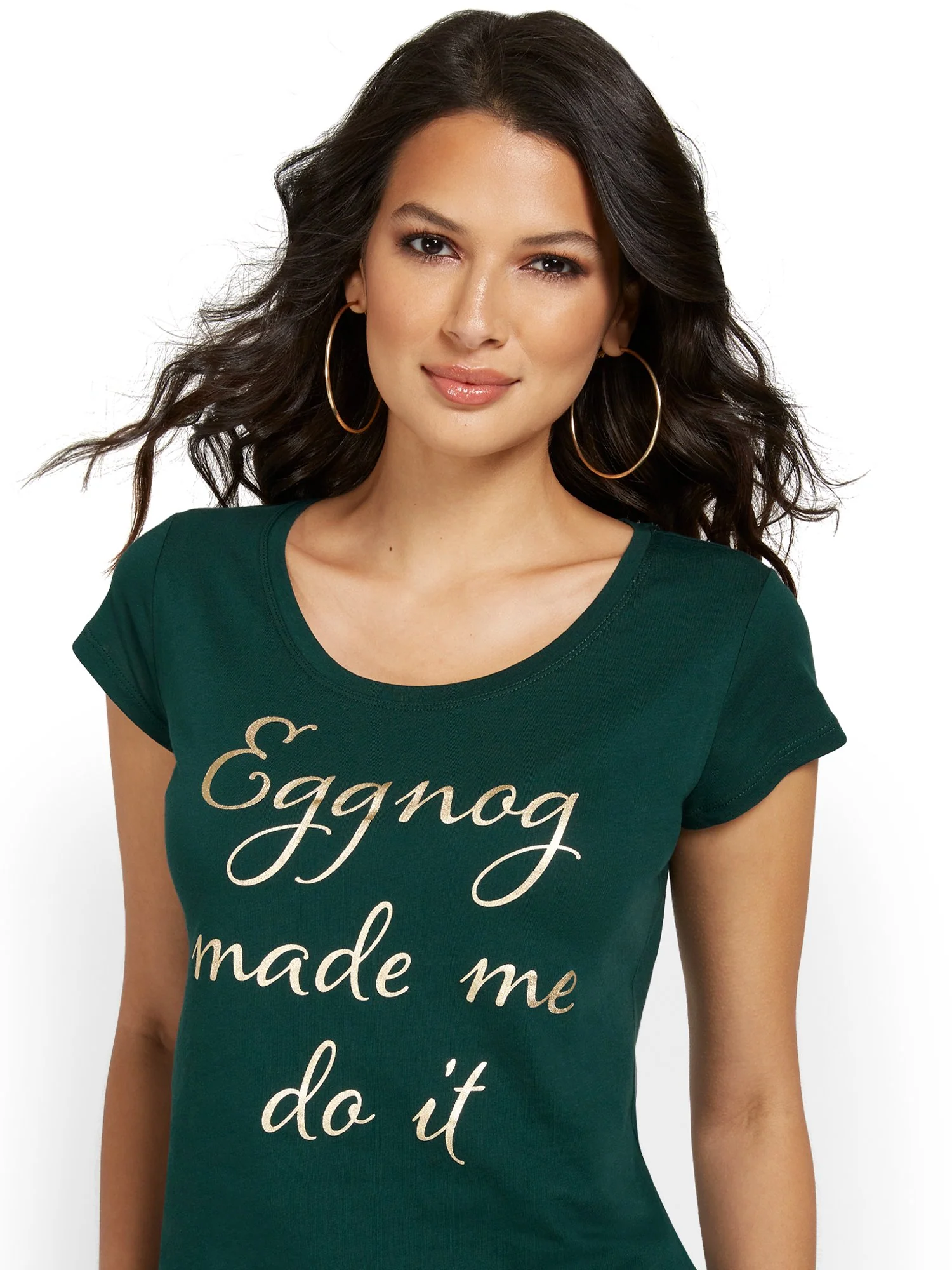 Eggnog Graphic Tee - Image 2