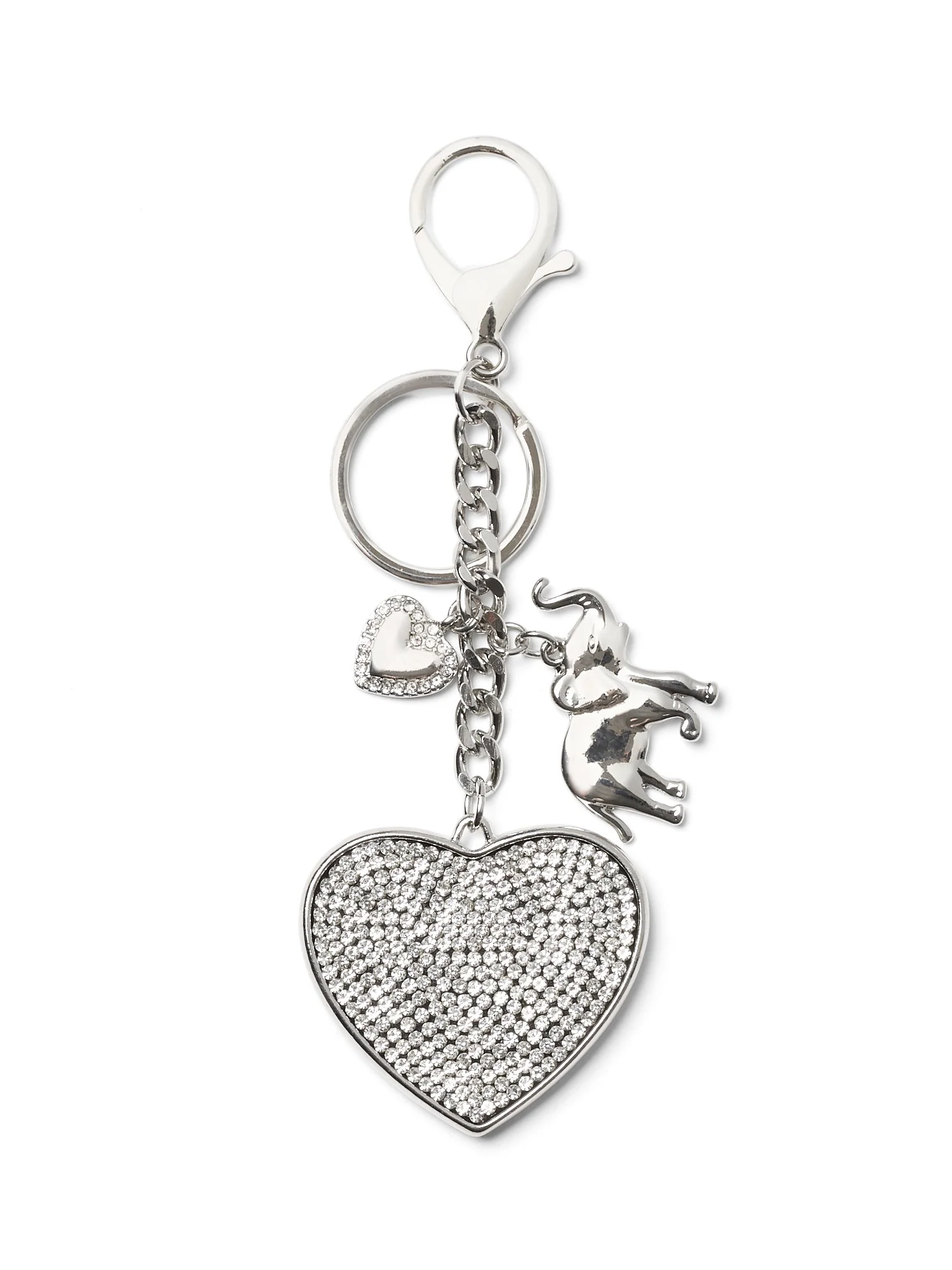 Elephant & Heart Pave Keychain - St. Jude Collection - Image 2