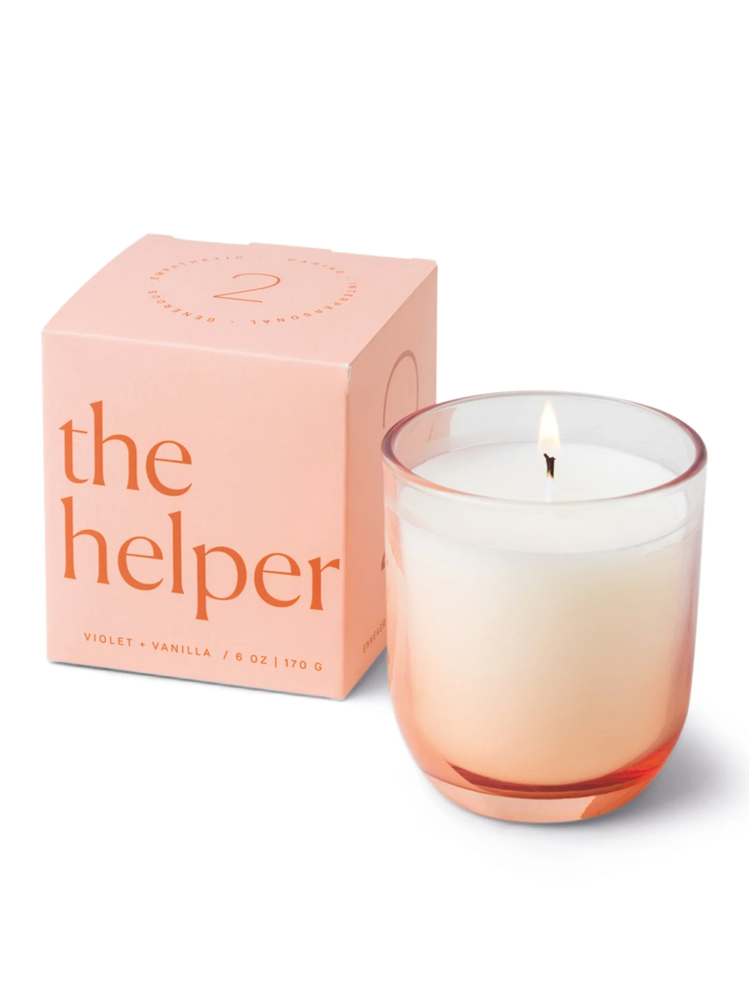 Paddywax Enneagram #2 Helper Candle, Violet & Vanilla - Brands We Love