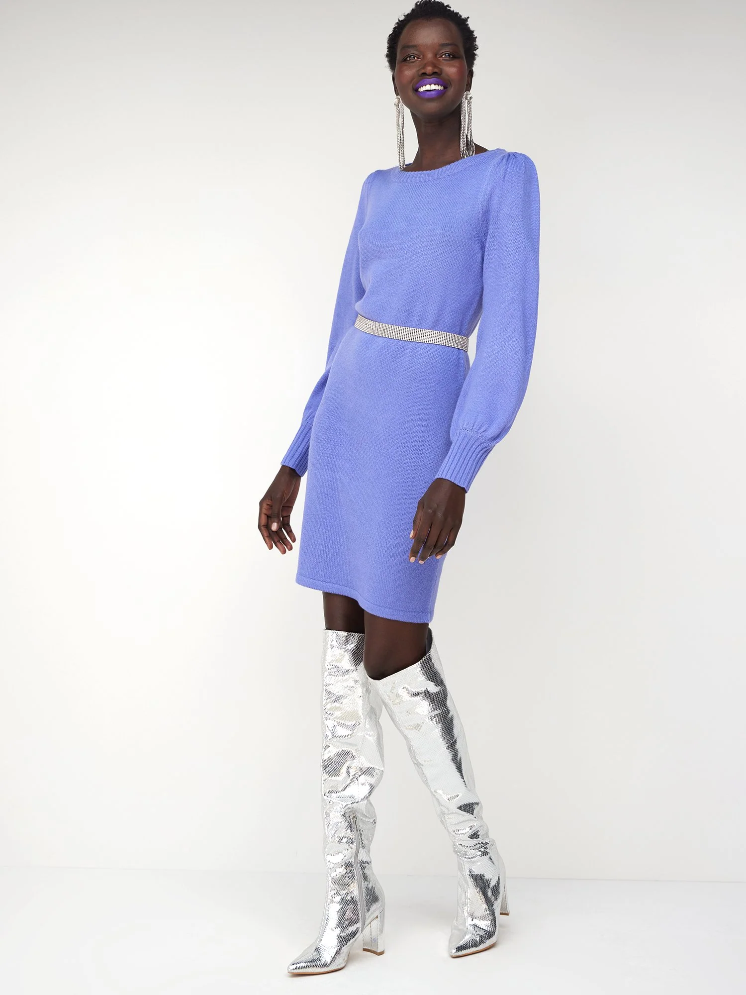 Essential Button-Back Sweater Dress - Image 14