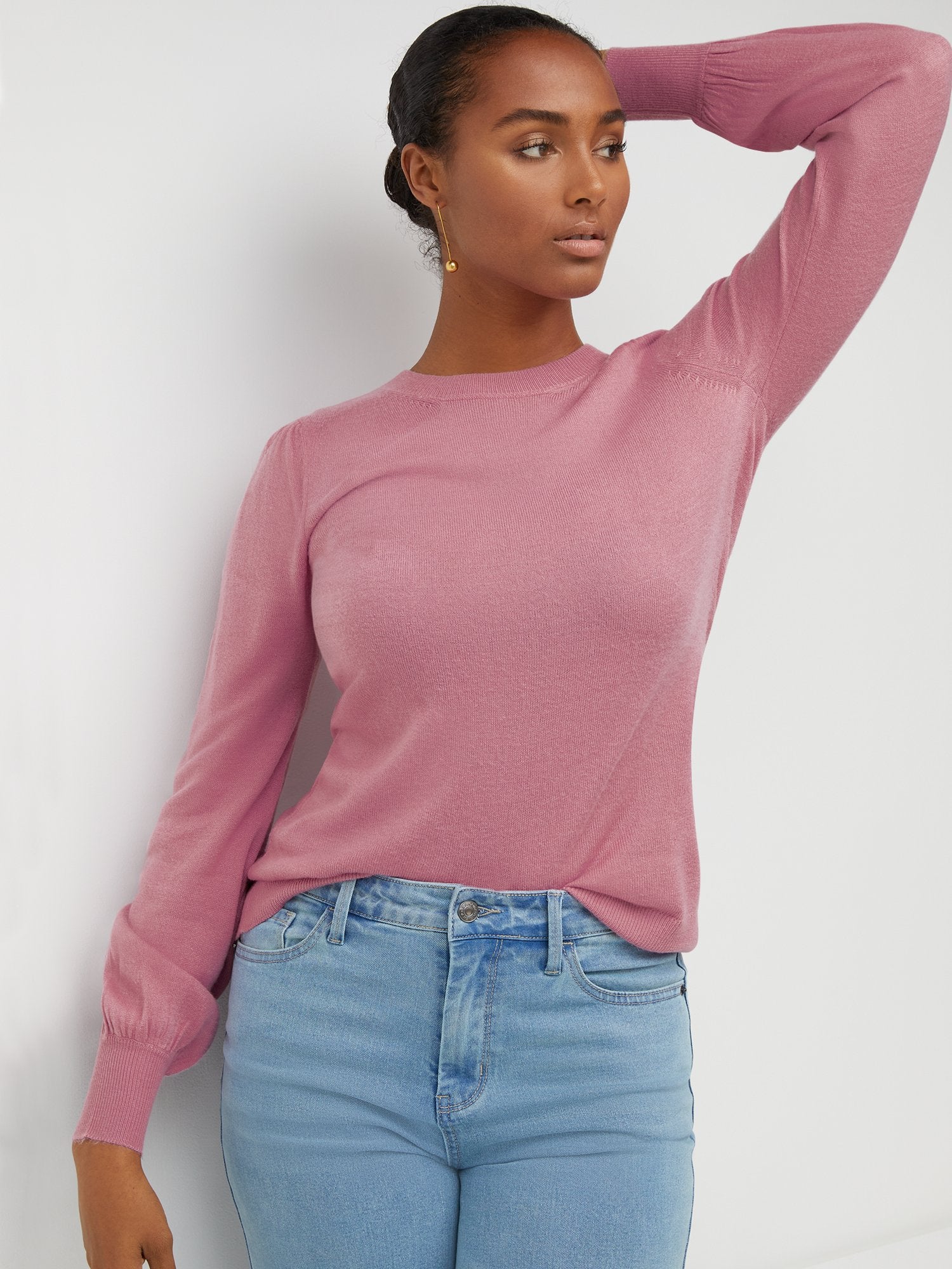 Essential Puff-Sleeve Sweater - Image 12