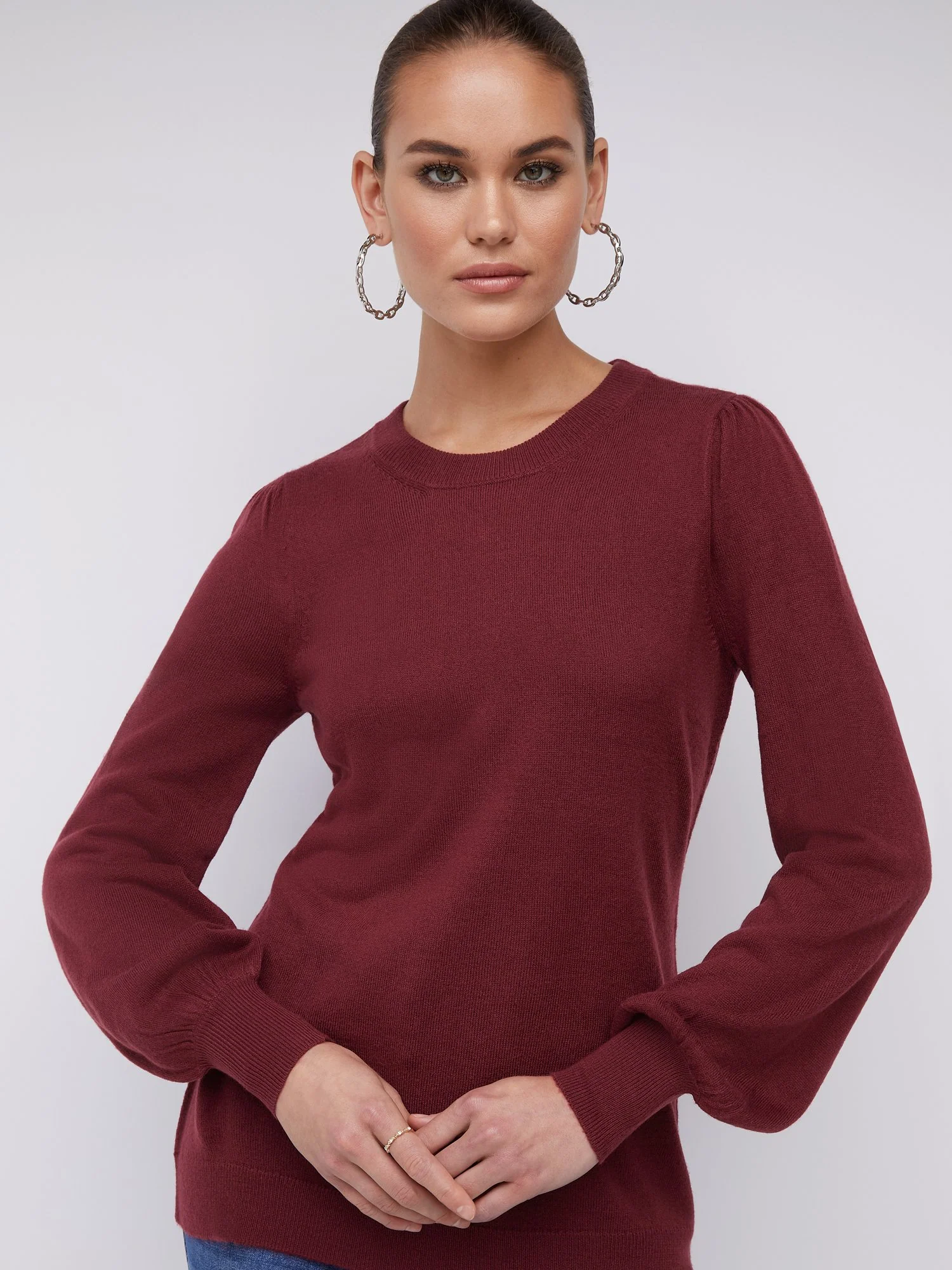 Essential Puff-Sleeve Sweater - Image 17