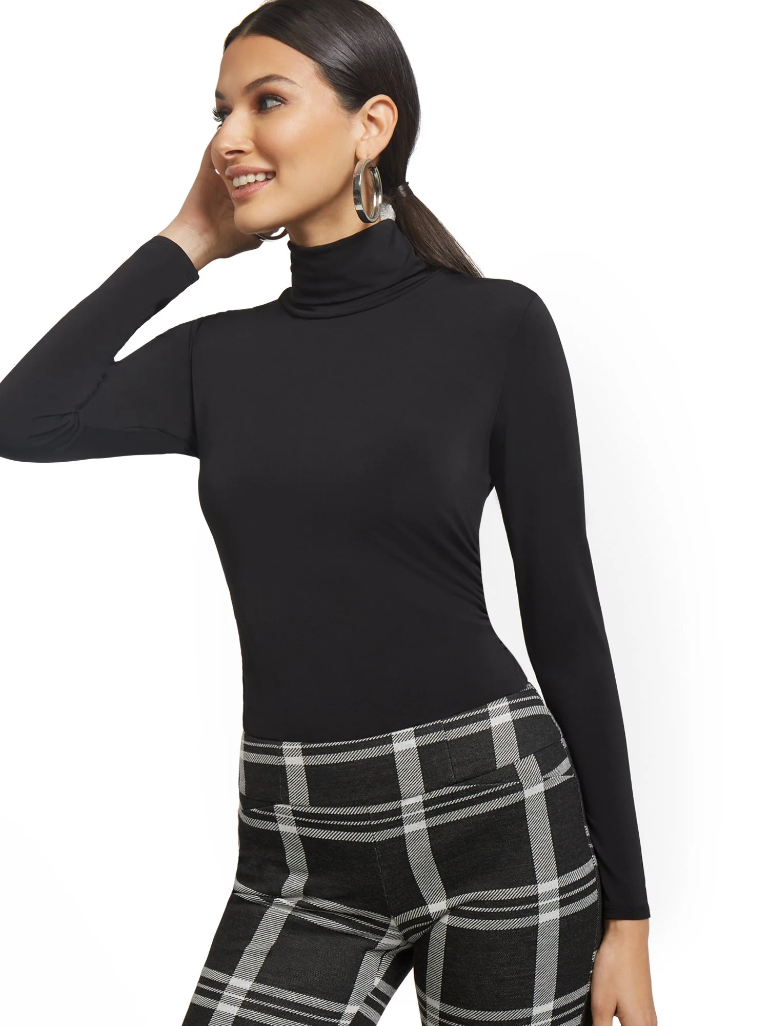 Essential Turtleneck Top - Image 2