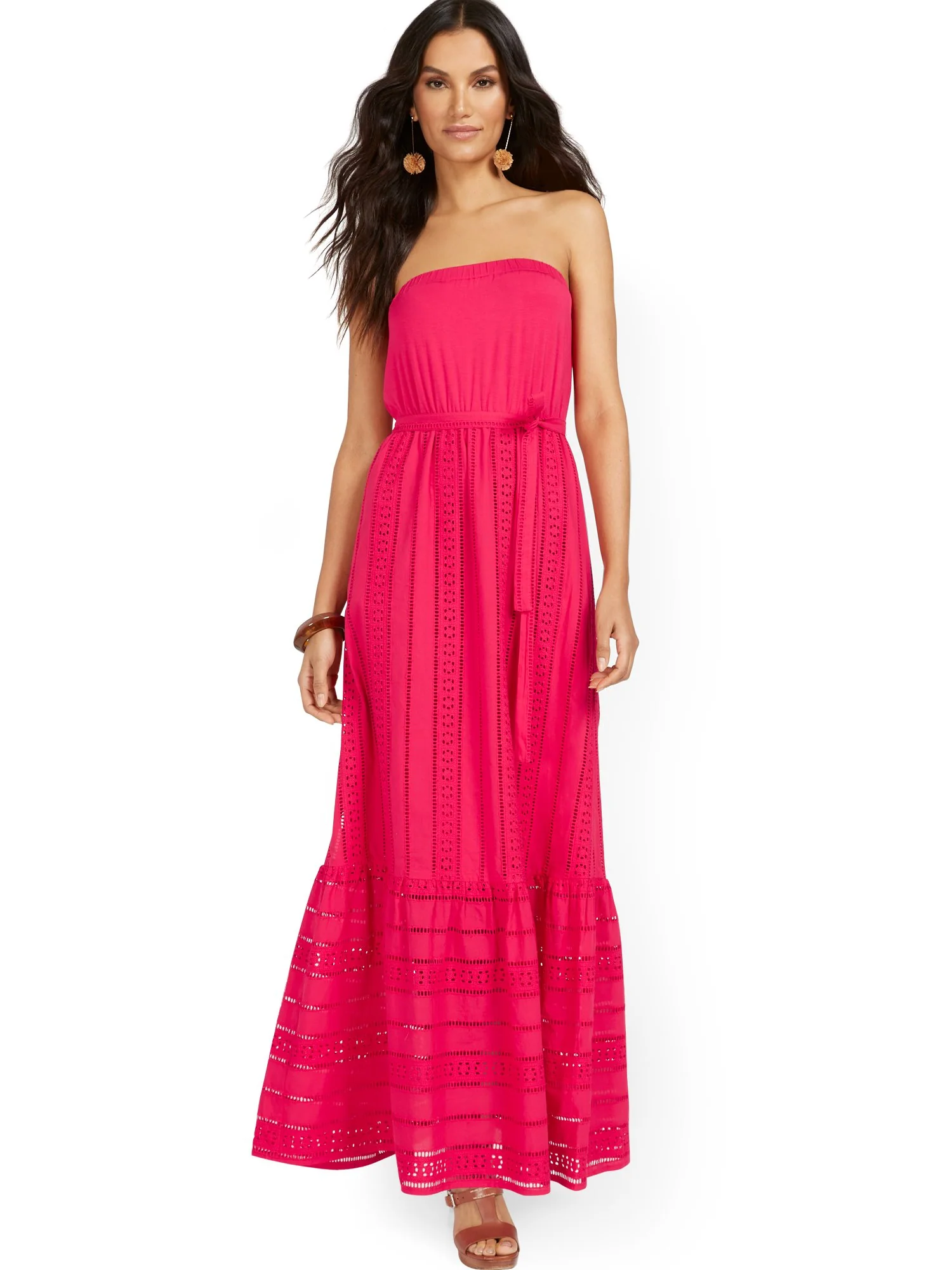 Eyelet Maxi Dress - Image 2