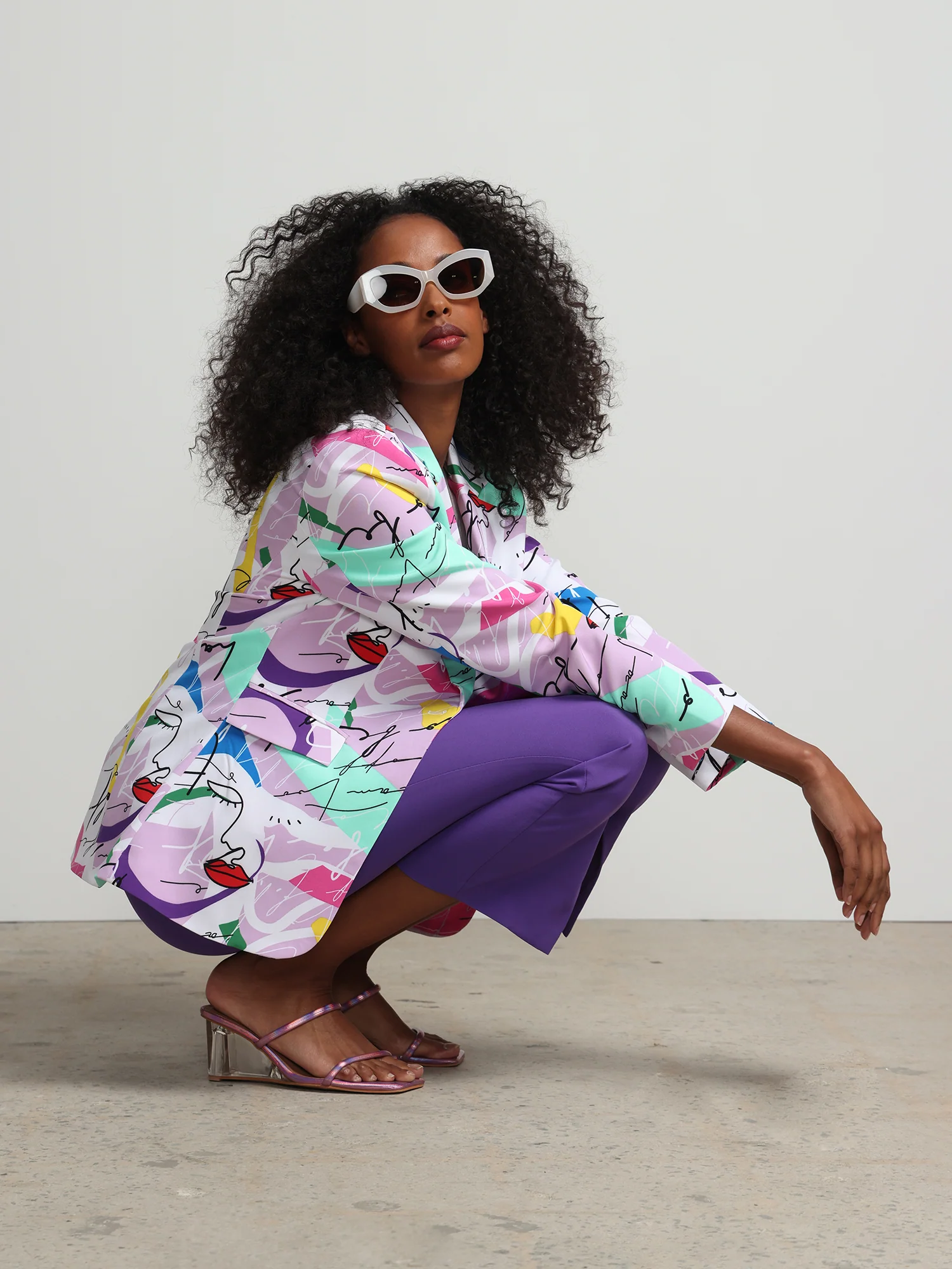 Face-Print Blazer - Image 6