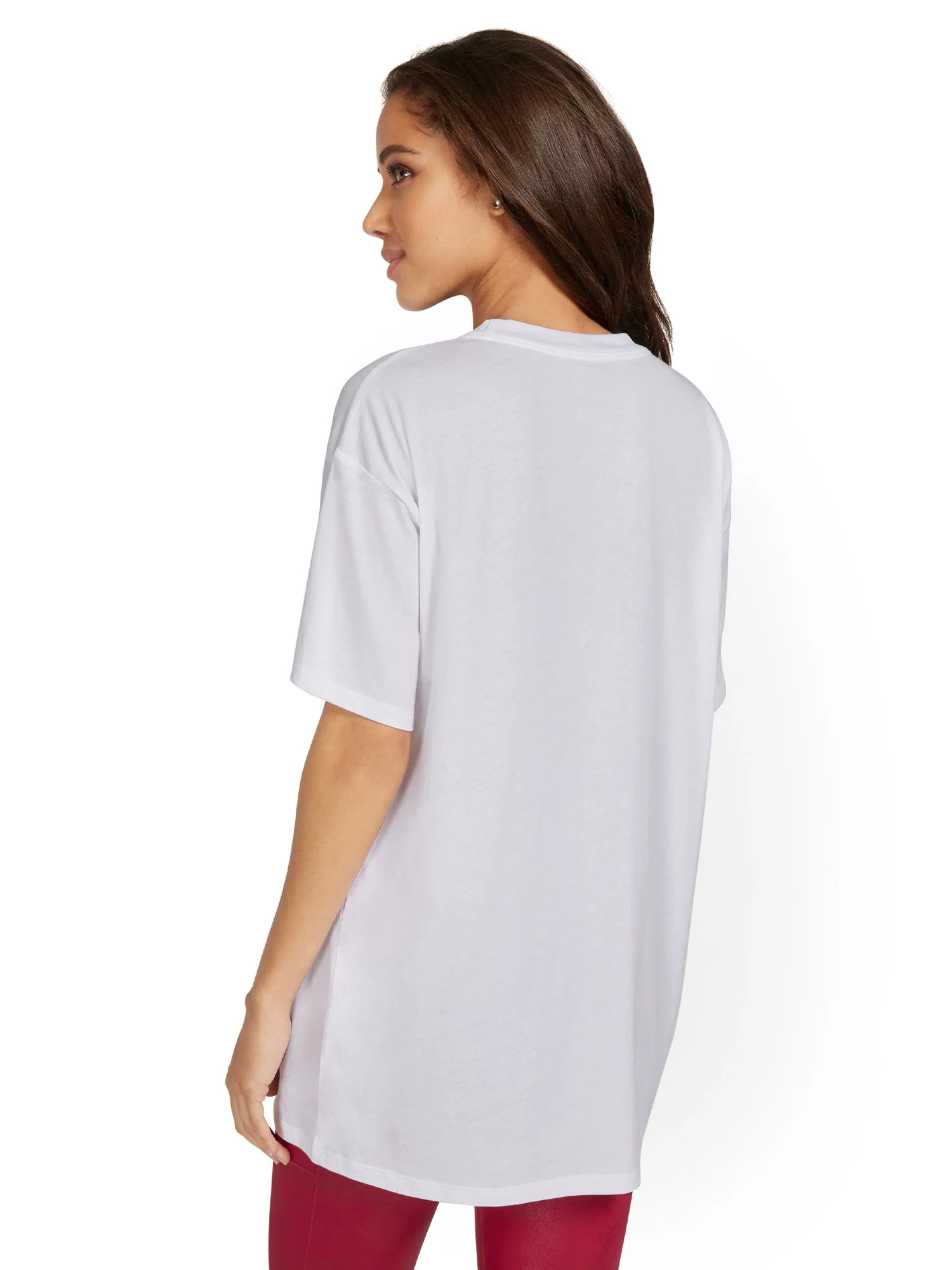 Fashionista Oversized Graphic Tee - Image 3