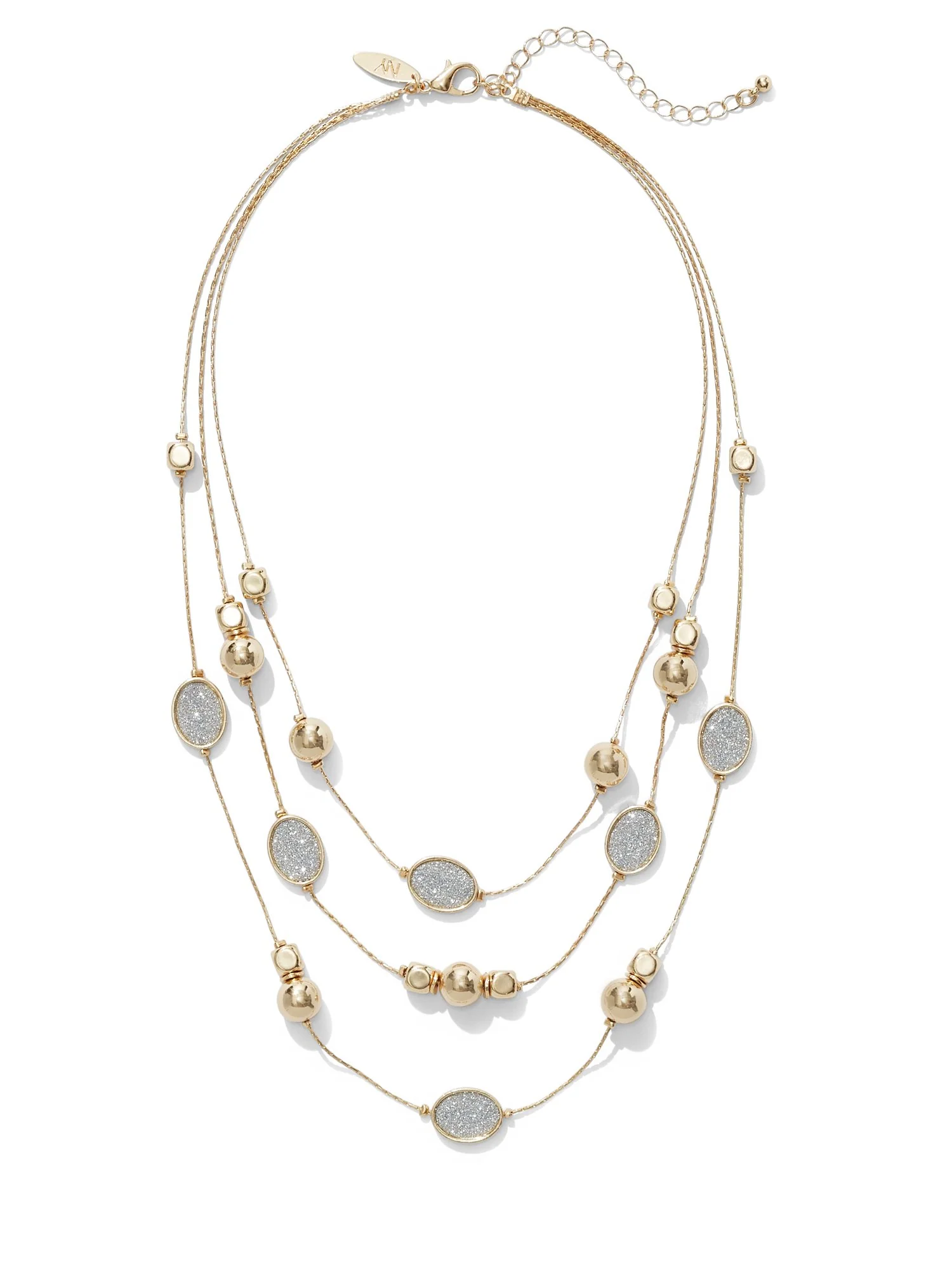 Faux-Druzy Illusion Necklace