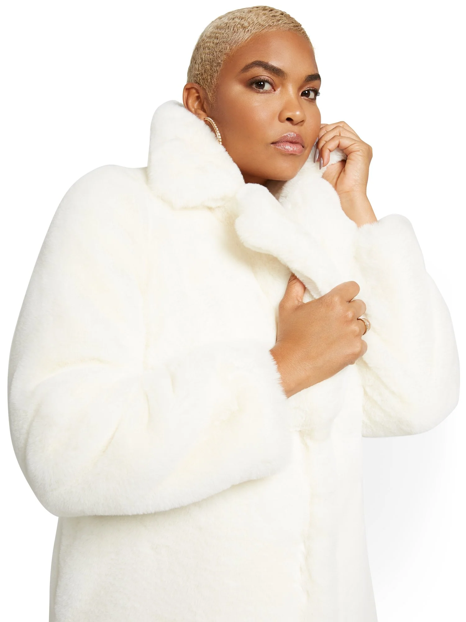 Faux-Fur Coat - Image 7