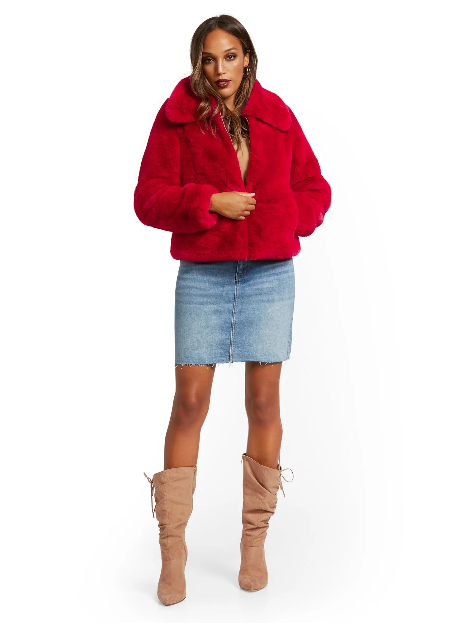 Faux-Fur Jacket - Image 17