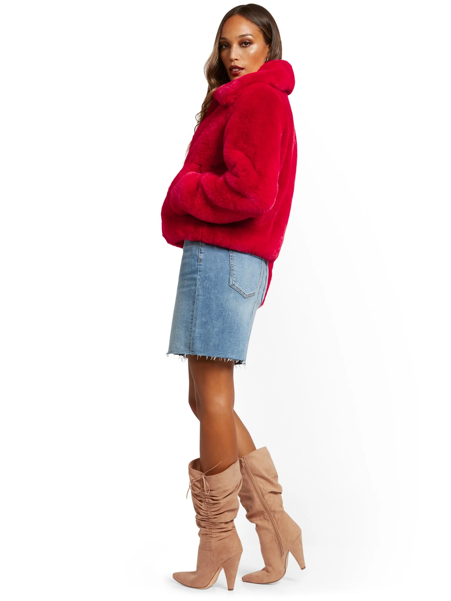 Faux-Fur Jacket - Image 18