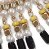 Faux-Pearl Beaded Collar Necklace - Image 3