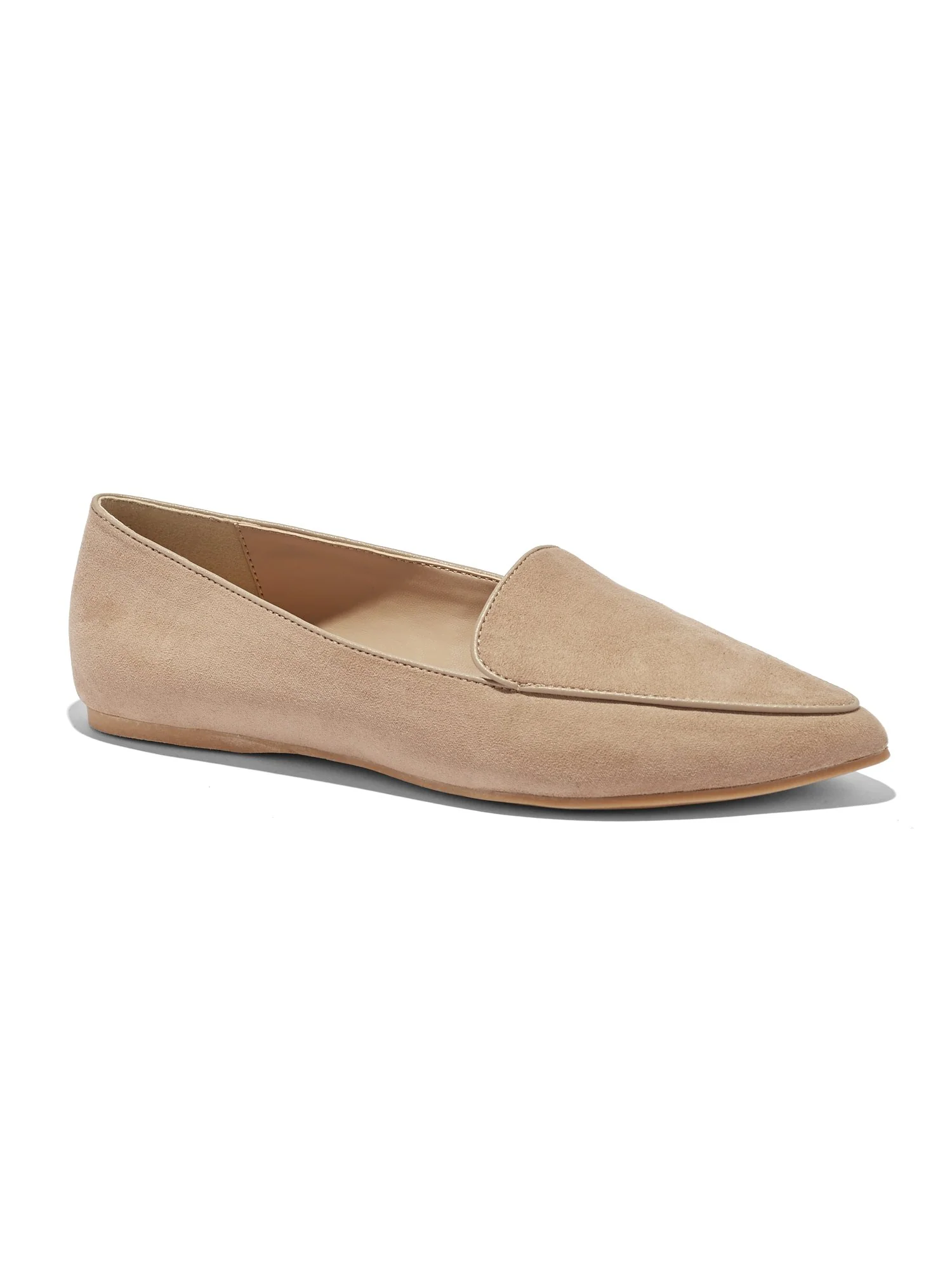 Faux-Suede Pointed-Toe Loafer - Image 5