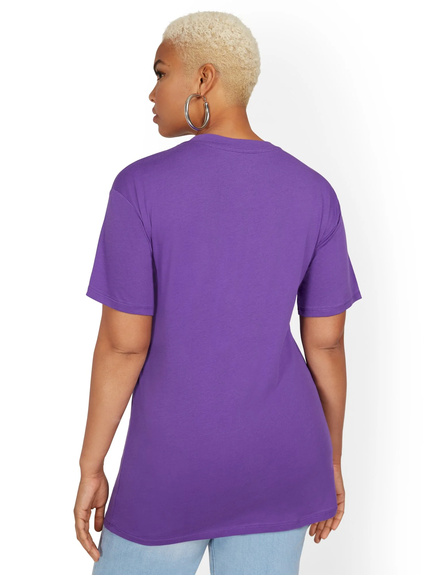 Fierce Queen Oversized Graphic Tee - Image 3