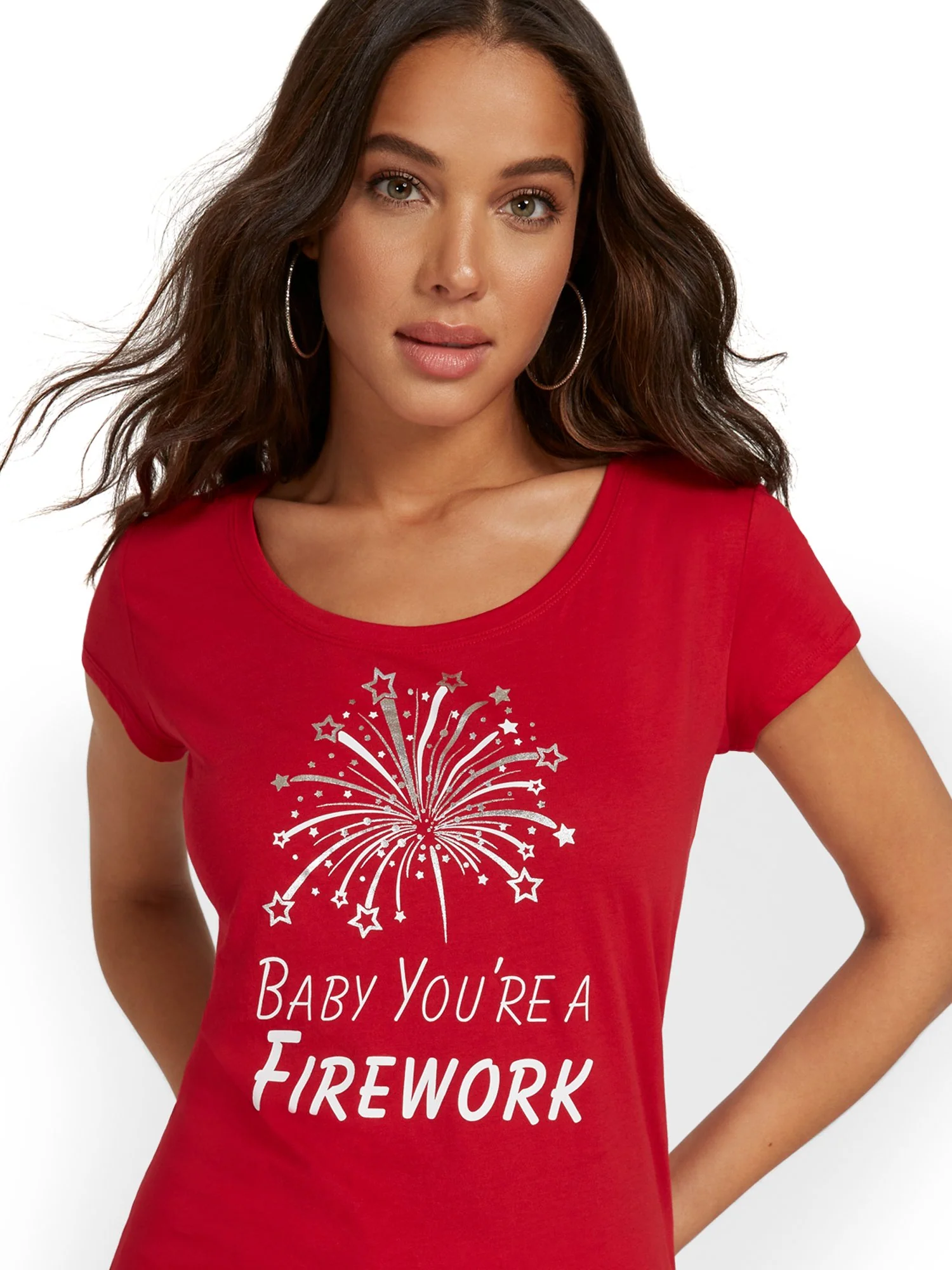 Firework Graphic Tee