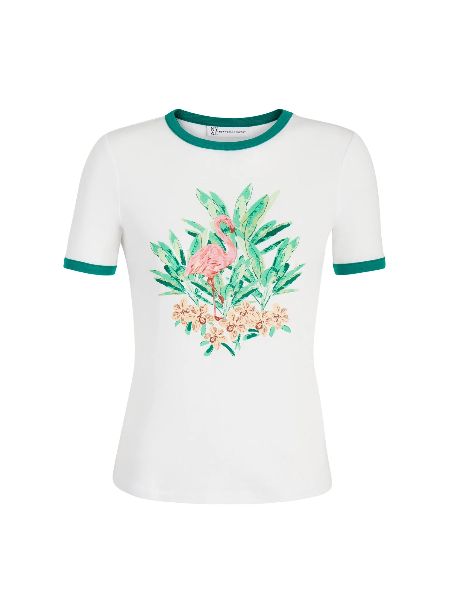 Flamingo Graphic Tee - The NY&C Legacy Collection - Image 2