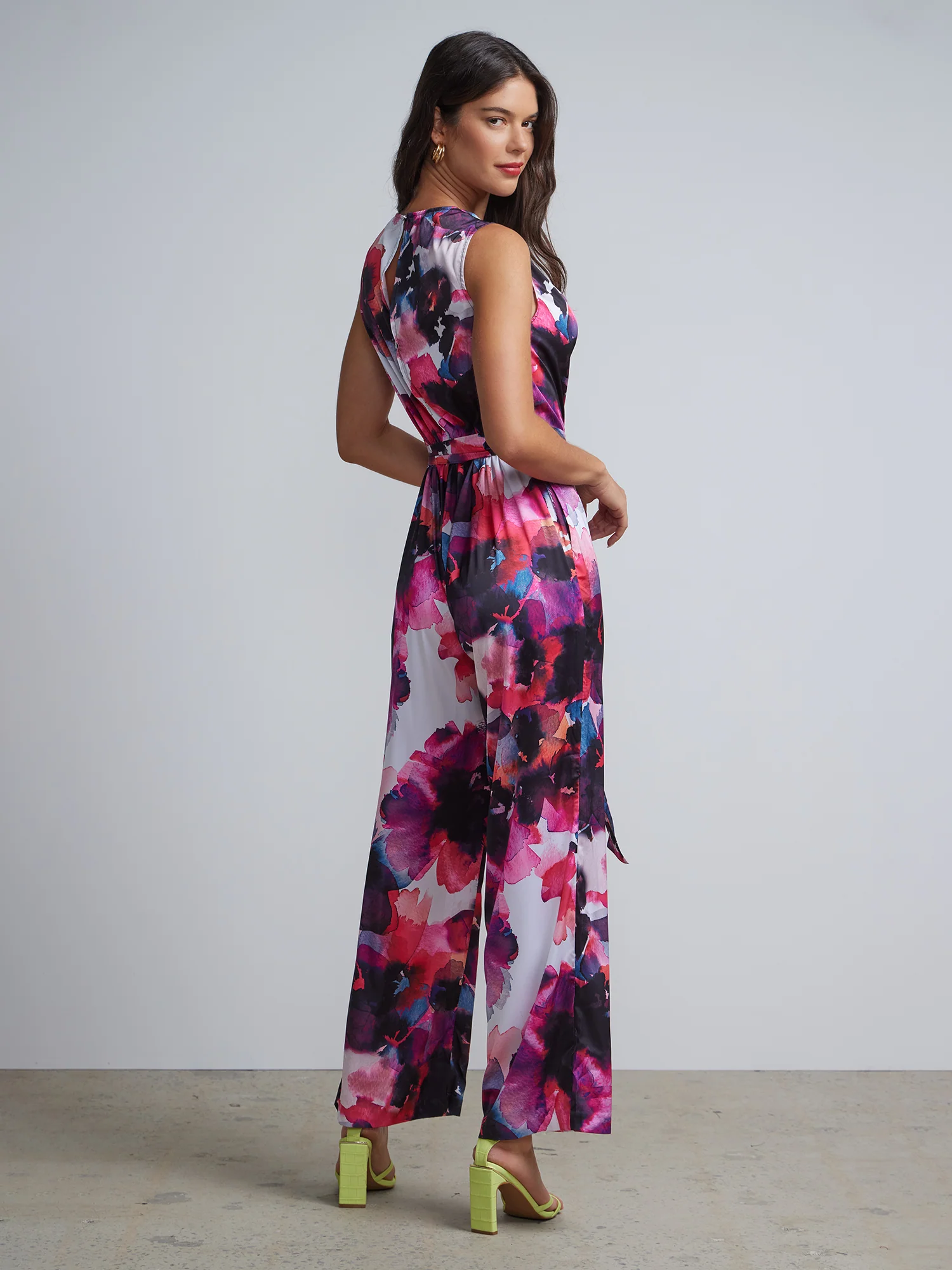 Floral-Print Jumpsuit - Image 3