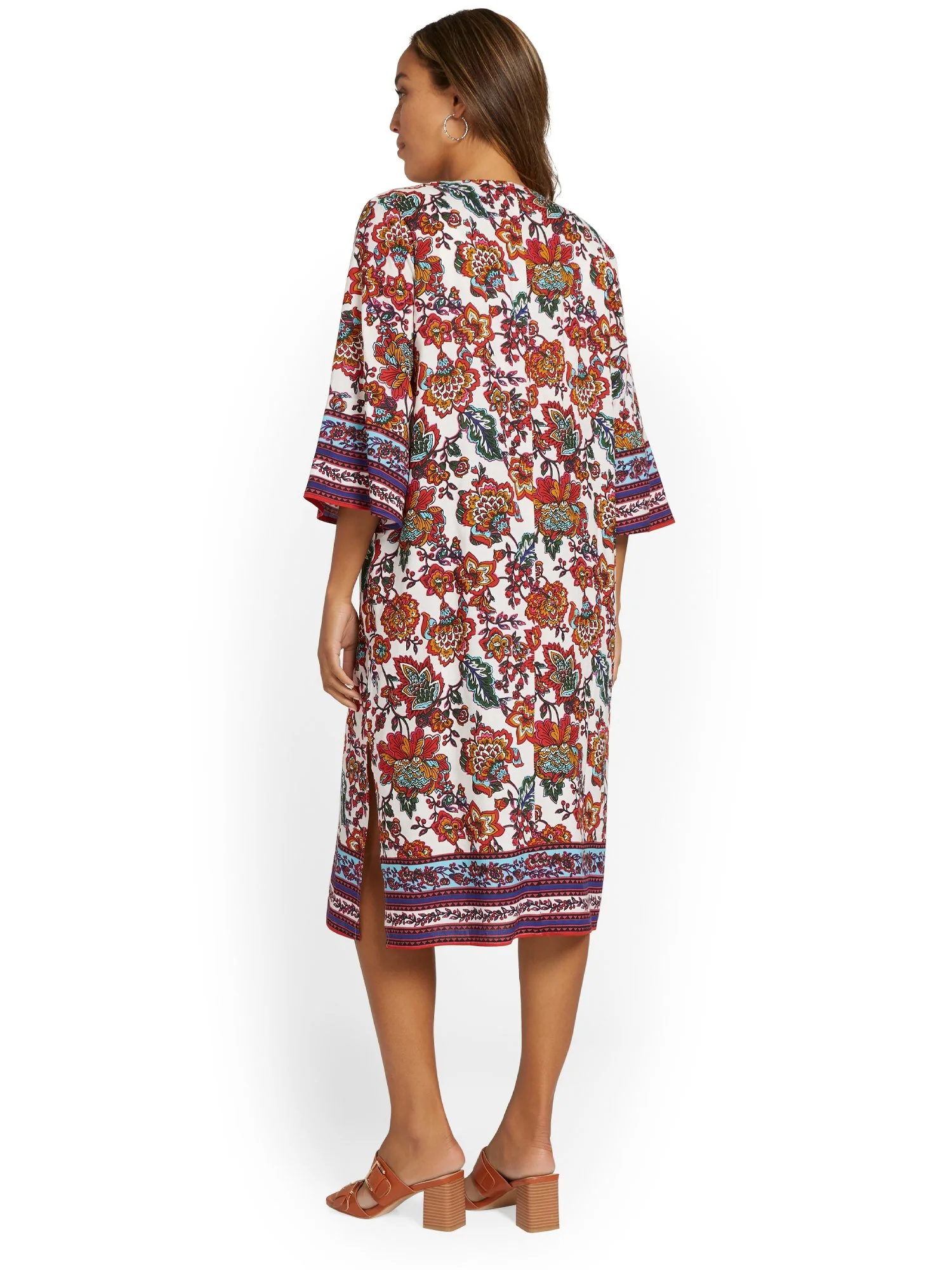Floral-Print Kimono - Image 3