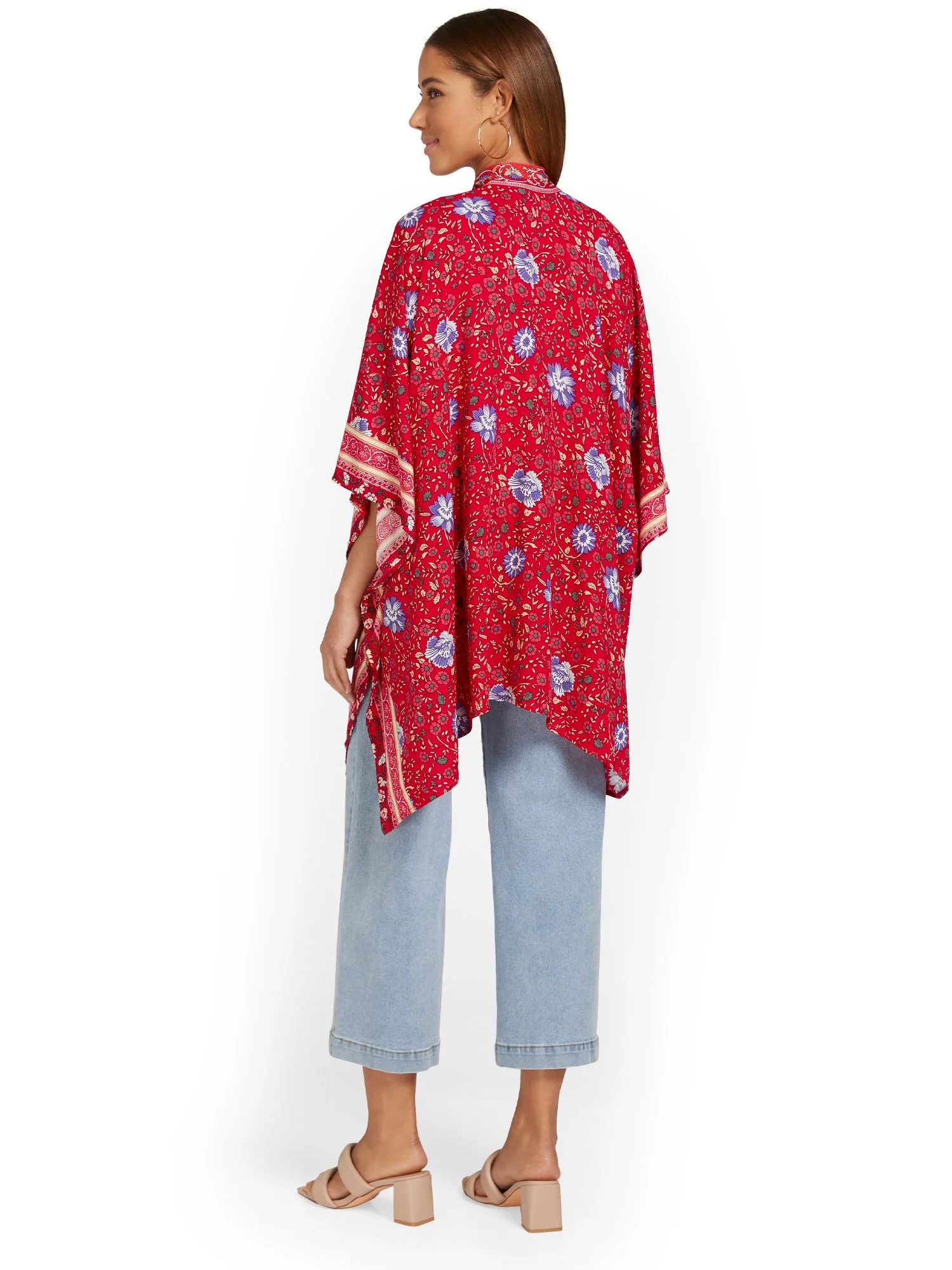 Justin Taylor Floral-Print Kimono - Brands We Love - Image 3