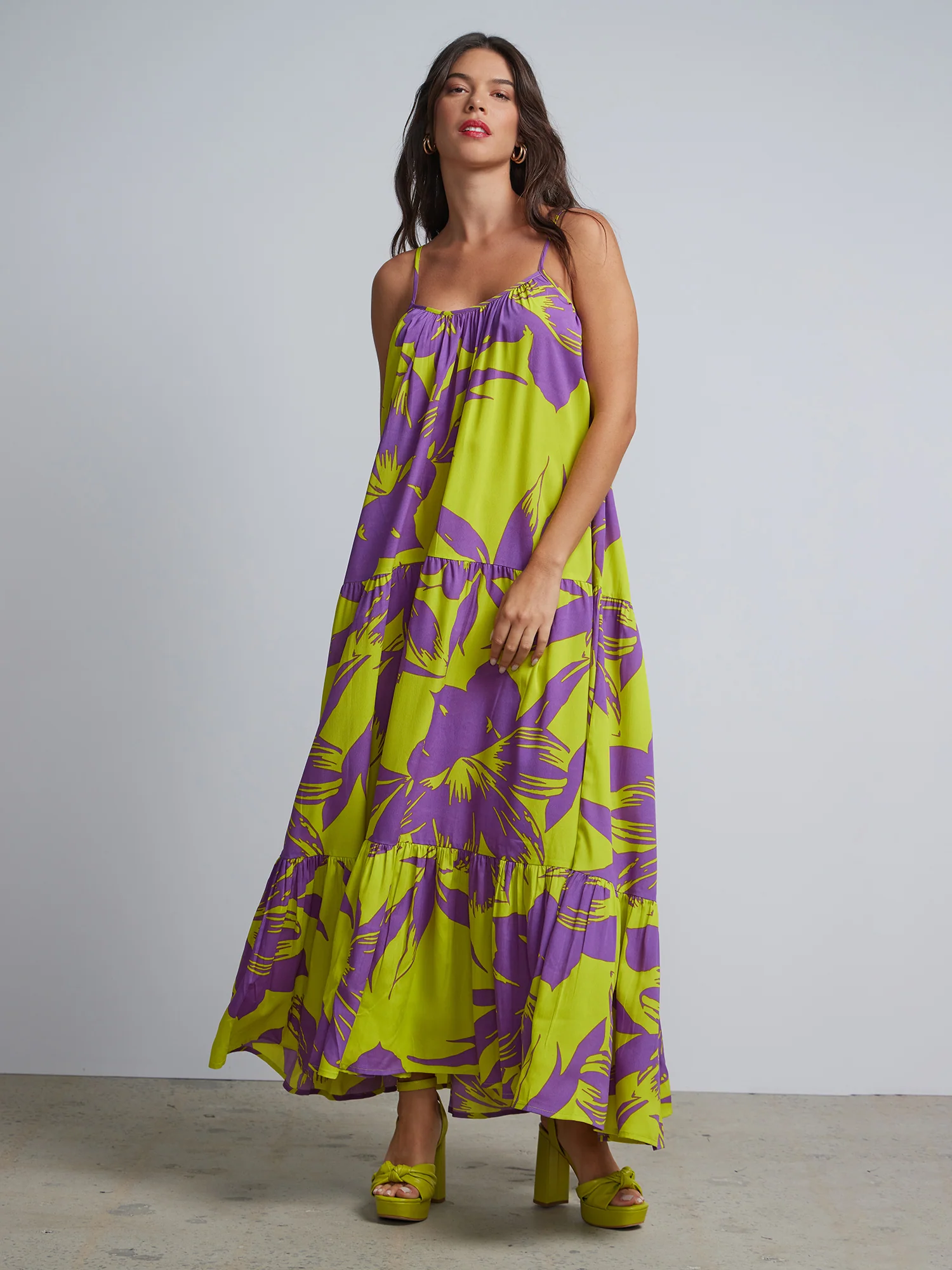 Floral-Print Maxi Dress - Image 4