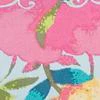 Floral-Print Mock-Neck Ruffle Blouse - Image 7