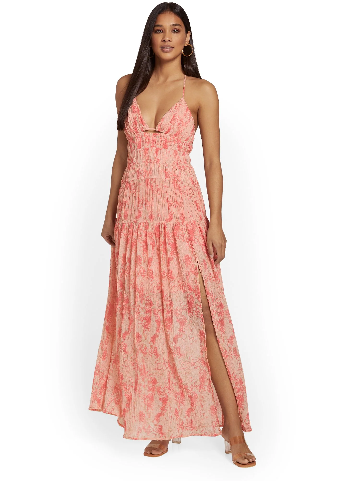 ASTR The Label Floral-Print Pleated Maxi Dress - Brands We Love - Image 2