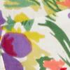 Floral-Print Tie-Back Peplum Top - Image 4