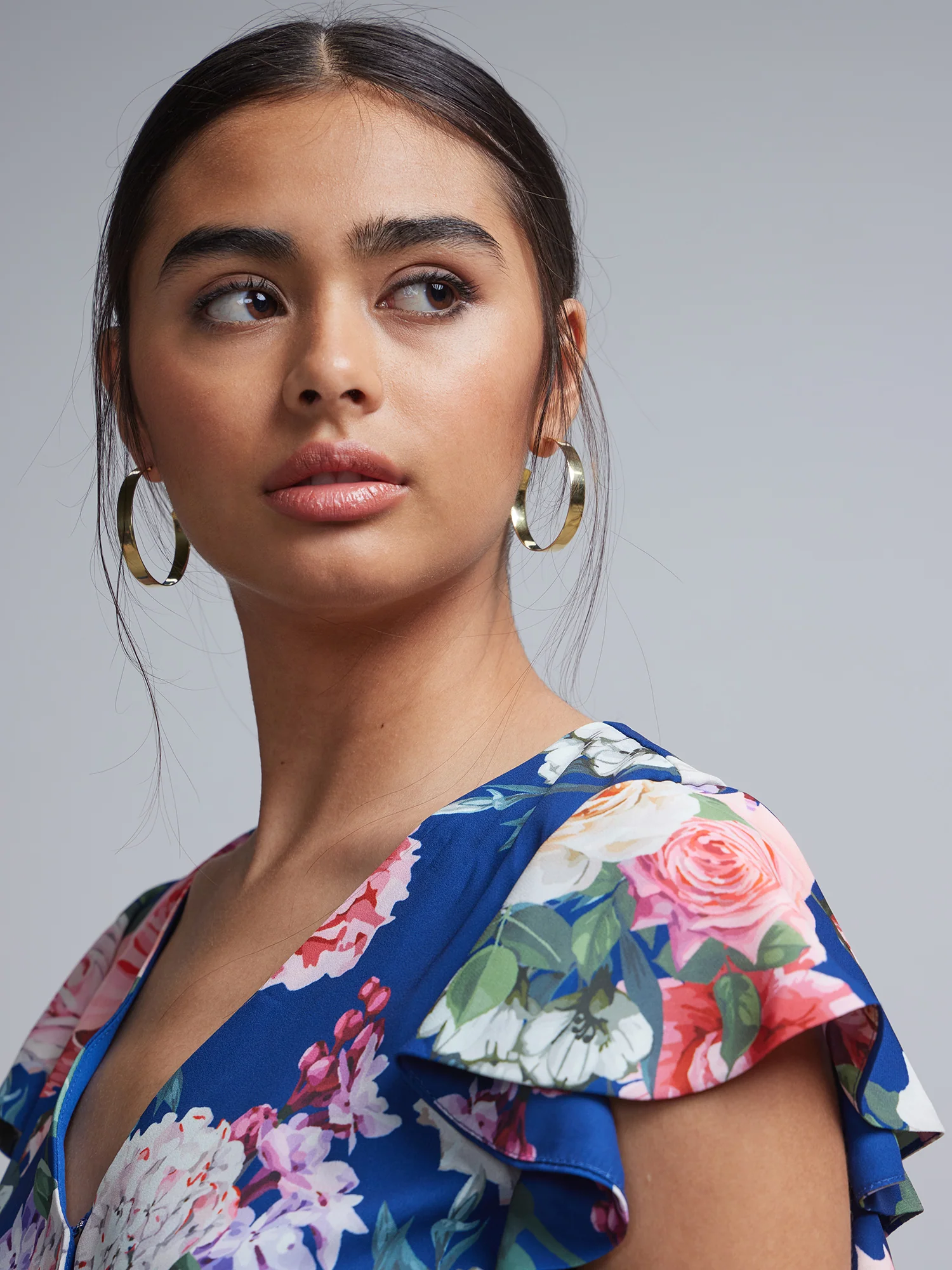 Floral-Print Wrap Maxi Dress - Image 9