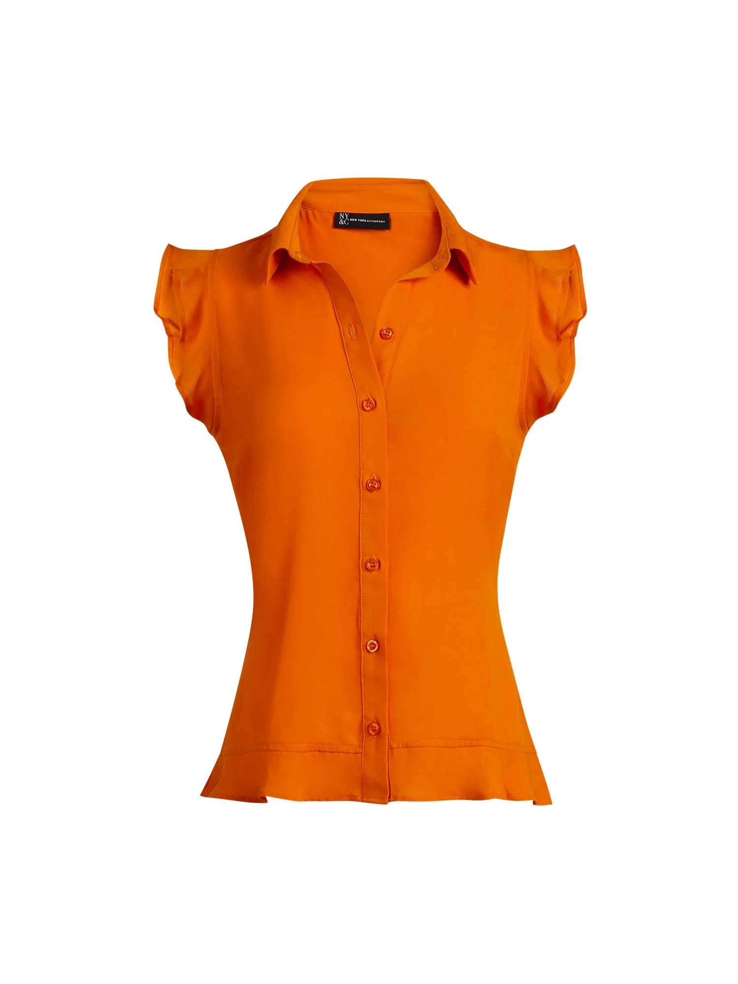 Flounced-Hem Blouse - Image 12