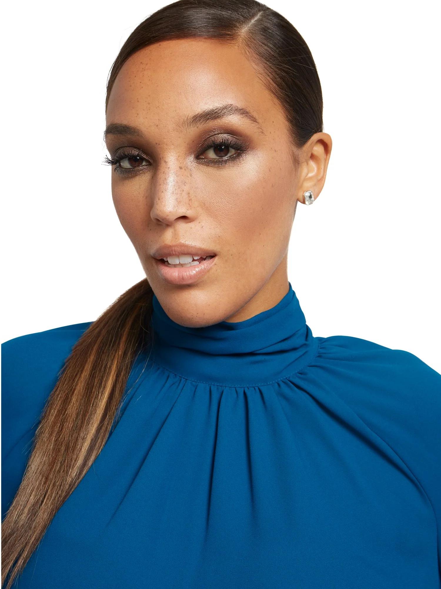 Flower-Pin Blouse - Image 4