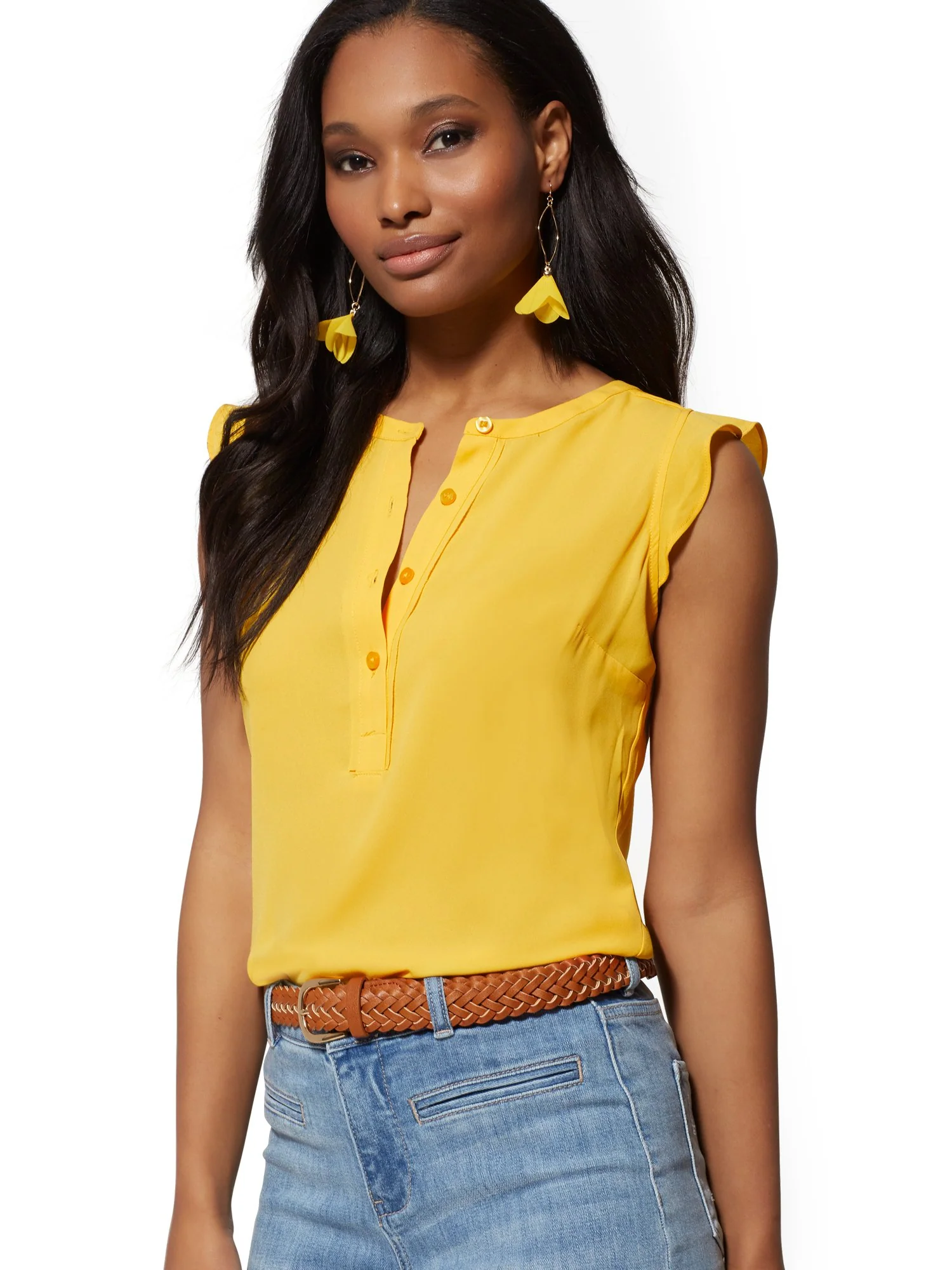 Flutter-Sleeve Blouse - Image 8
