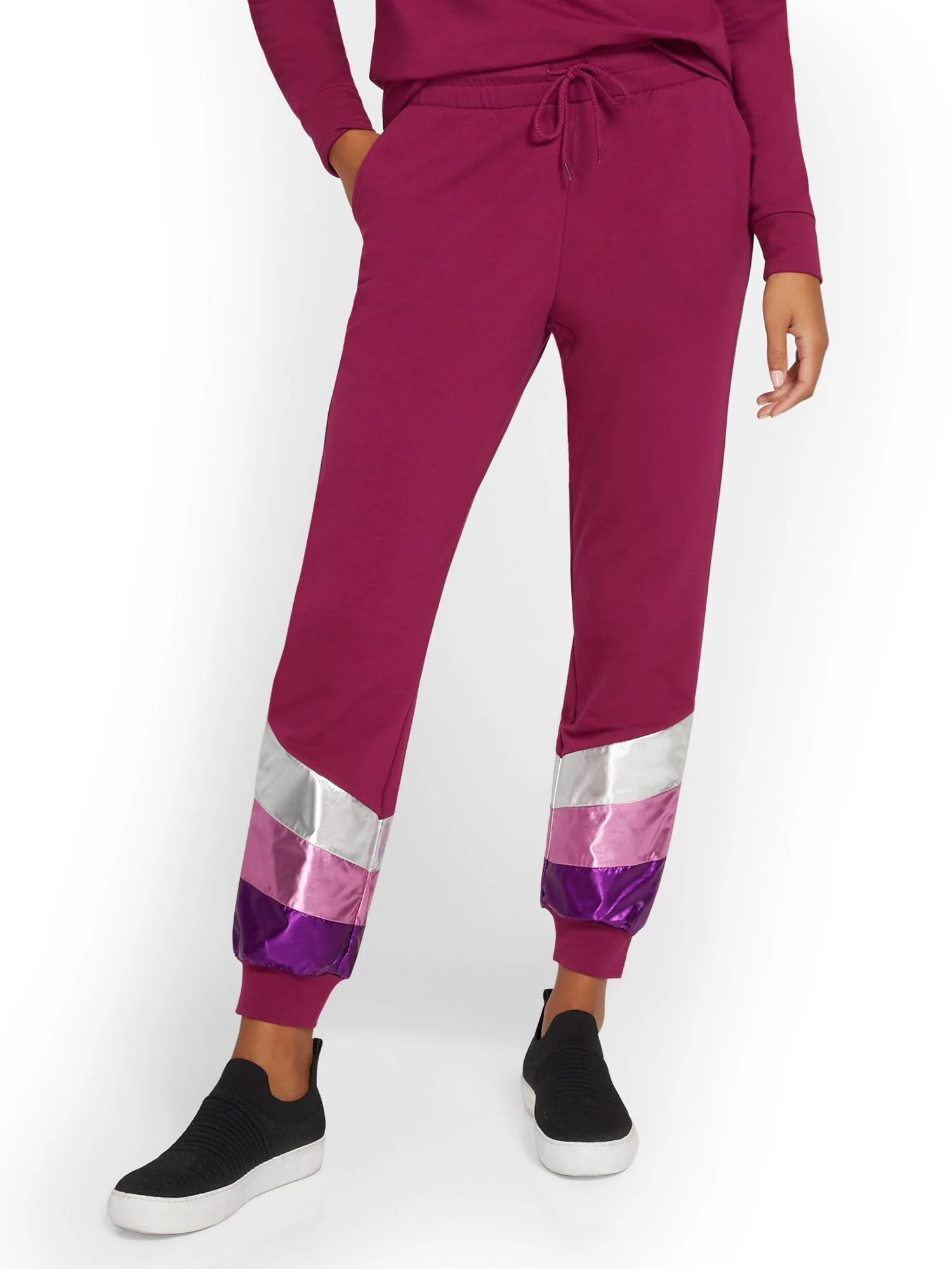 Foil Stripe Jogger Pant - Image 6
