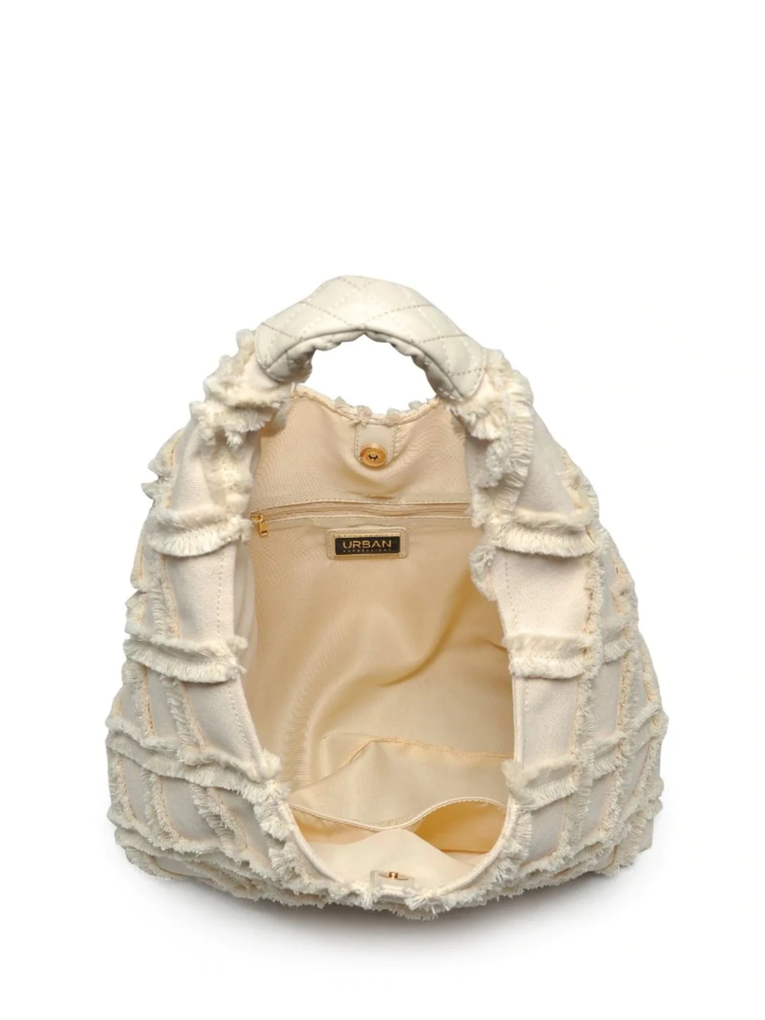 Urban Expressions Frayed-Accent Hobo Bag - Brands We Love - Image 4