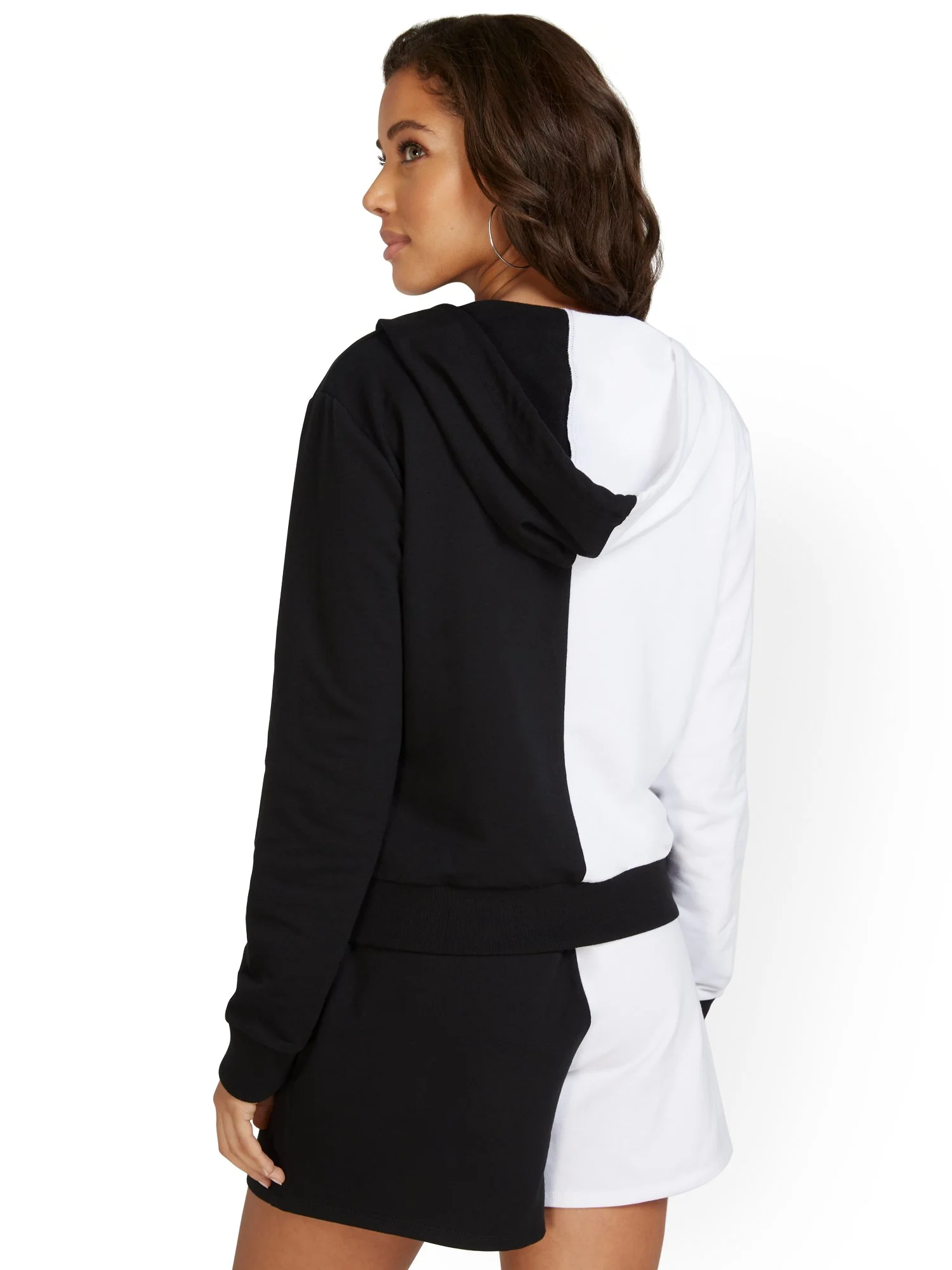 French Terry Colorblock Jacket - Image 3