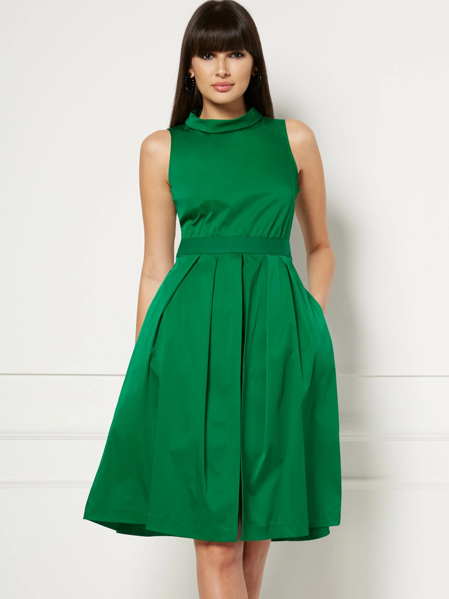 Freya Taffeta Dress - Eva Mendes Fiesta Collection - Image 2